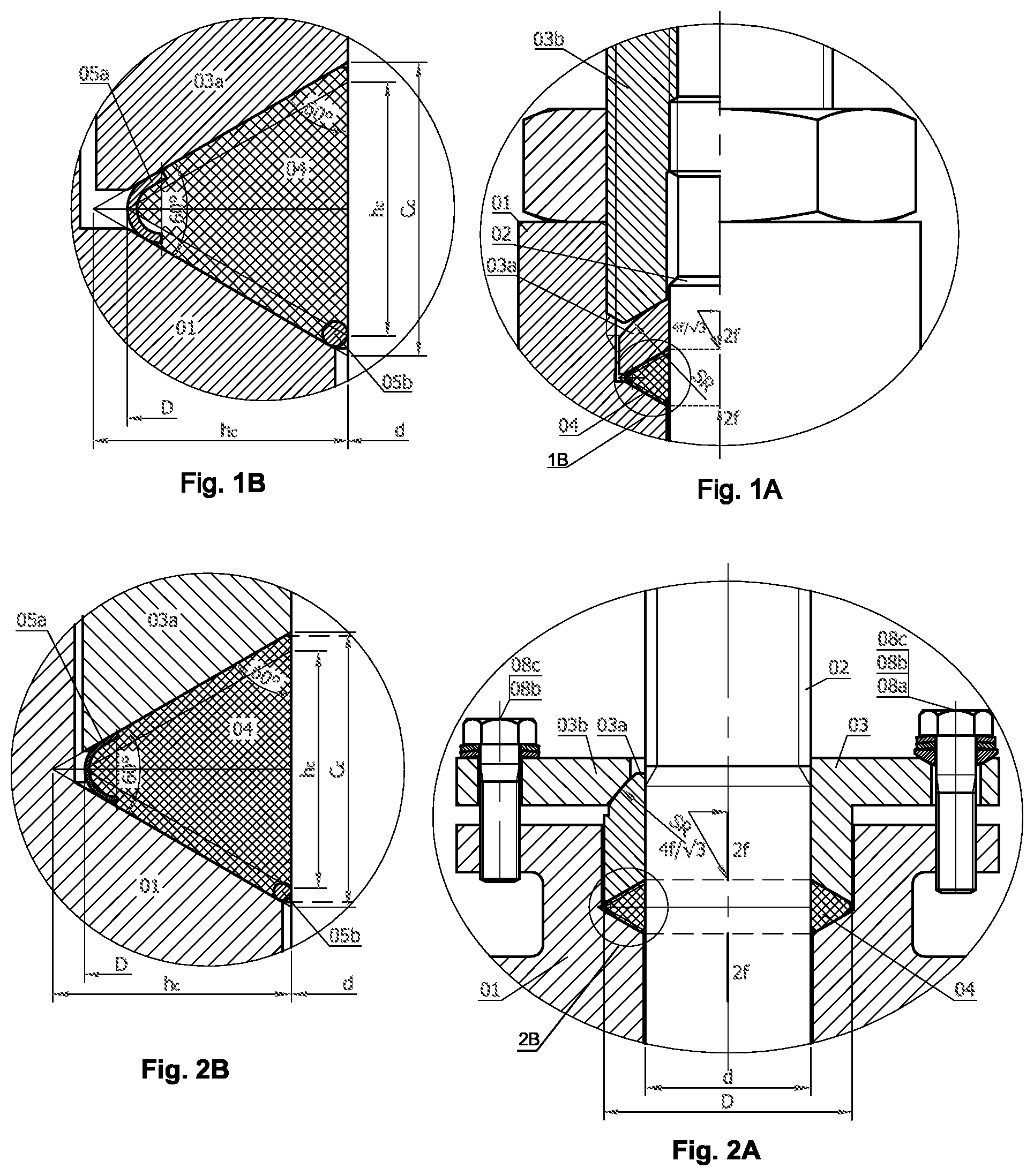 Patent US11841092 — Stem seals with triangular rings — Figure 1
