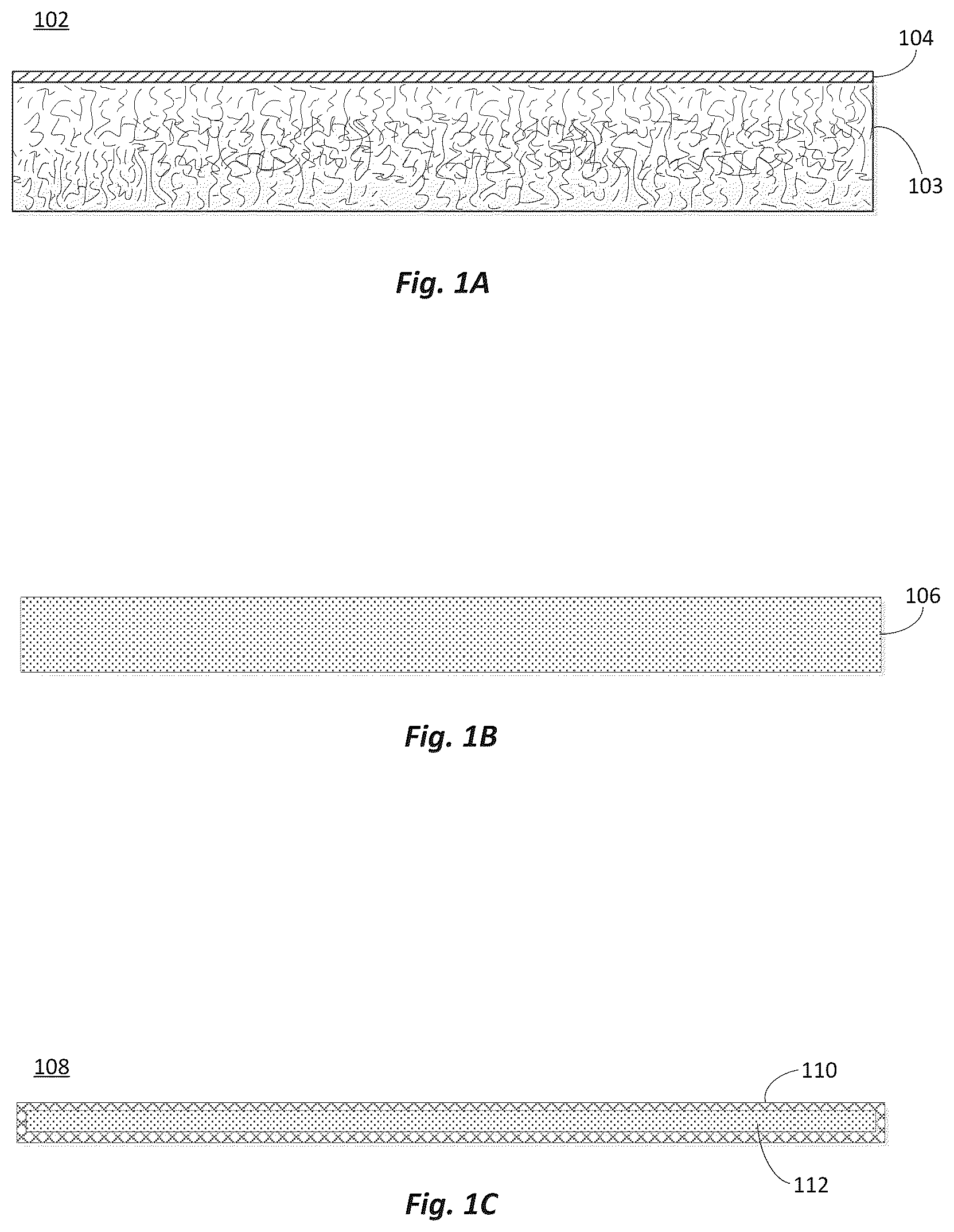Patent US11841106 — Formaldehyde free composites made with carbohydrate and alpha-carbon nucleophile binder compositions — Figure 1