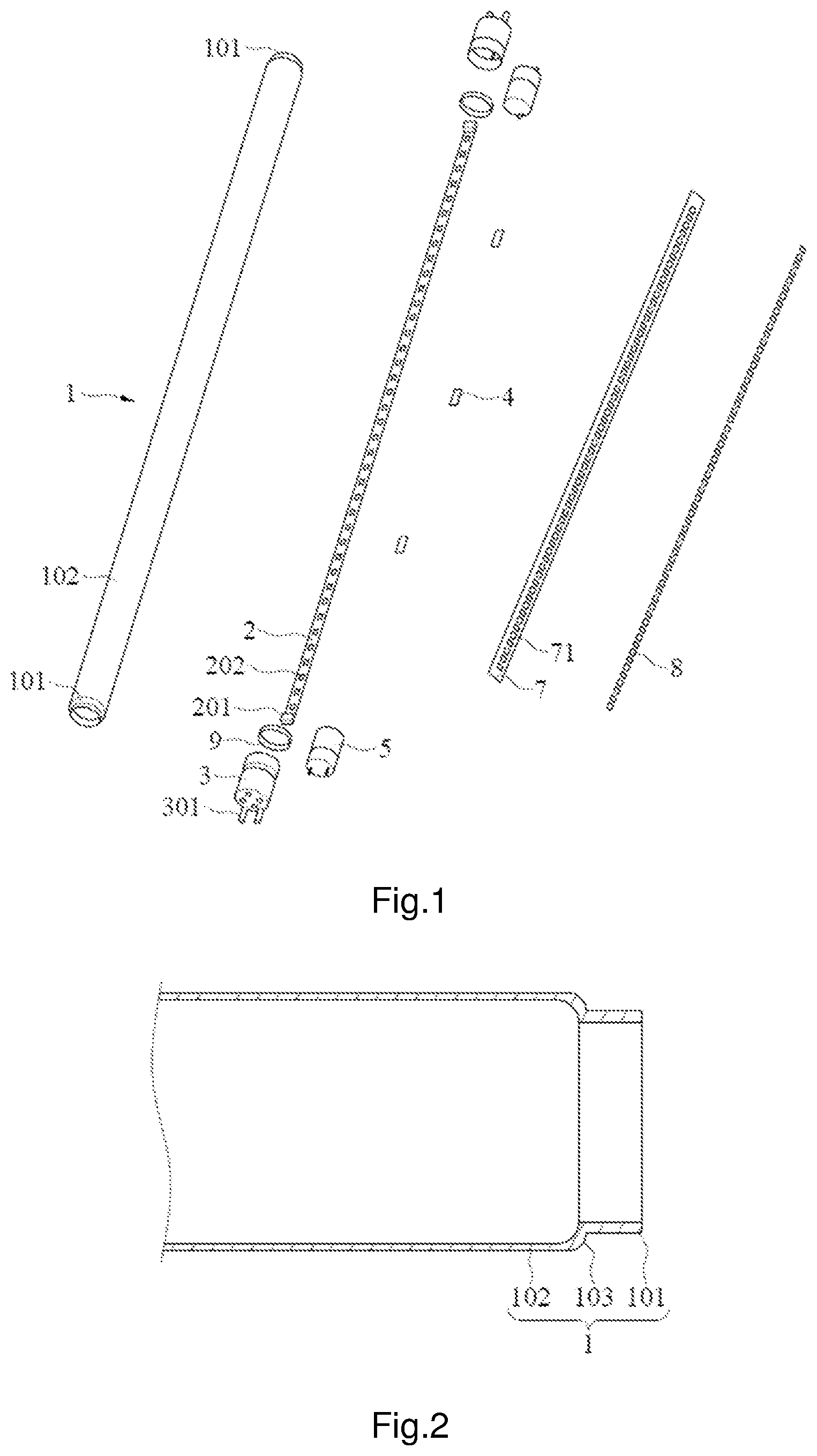 Patent US11841113 — LED lamp and its power source module — Figure 1