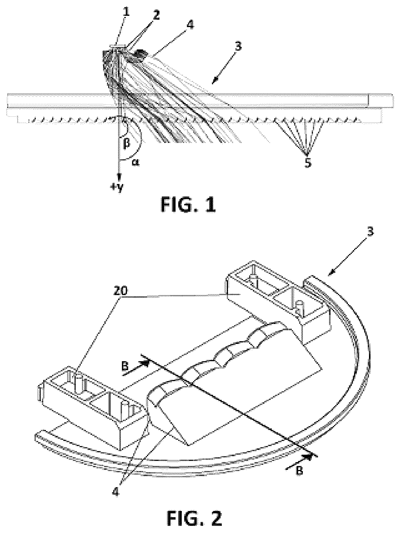 Patent US11841125 — Optical device and desk lamp comprising said optical device — Figure 1