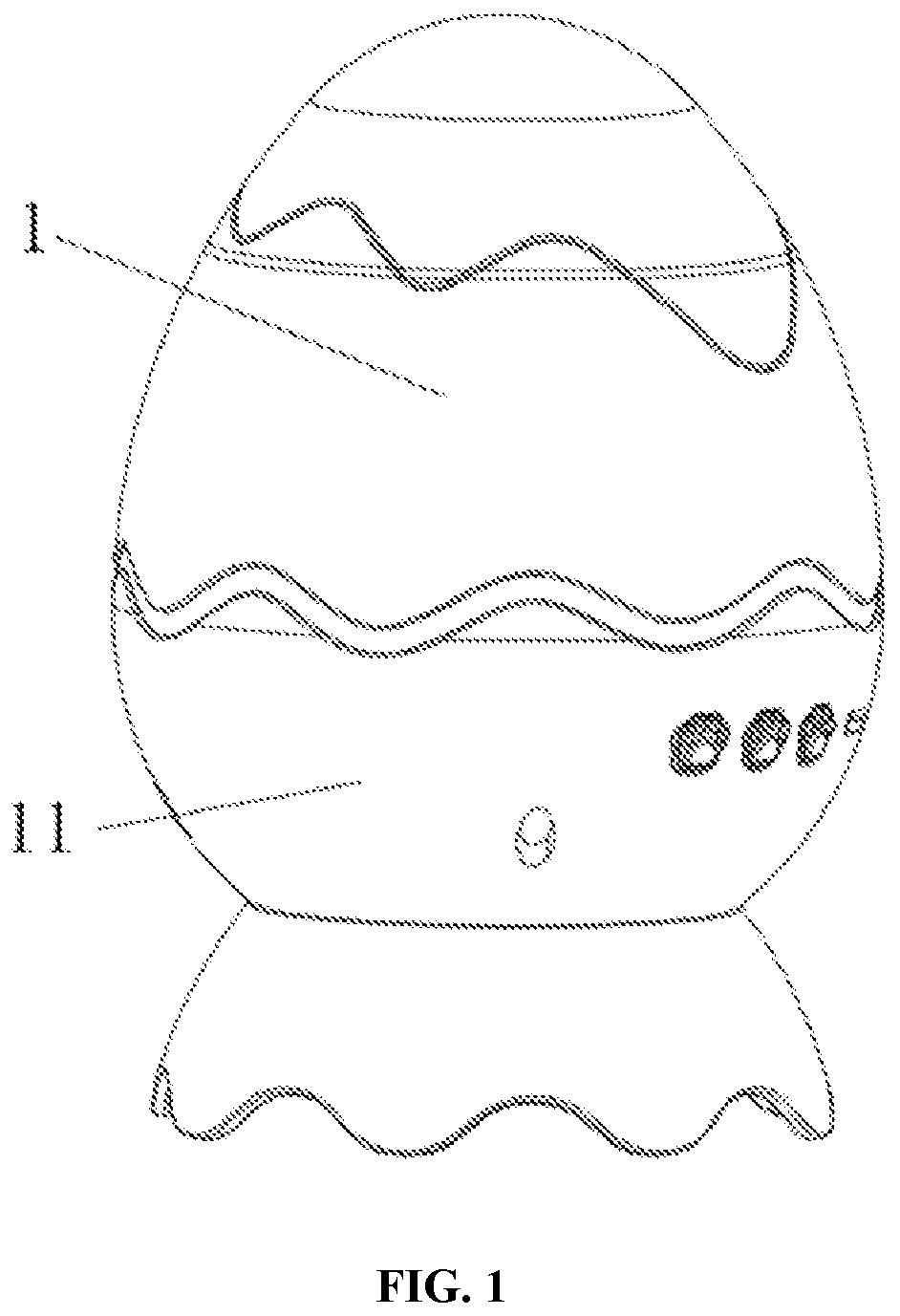 Patent US11841127 Figure 1 – Projection lamp with quick locking and self-detection functions