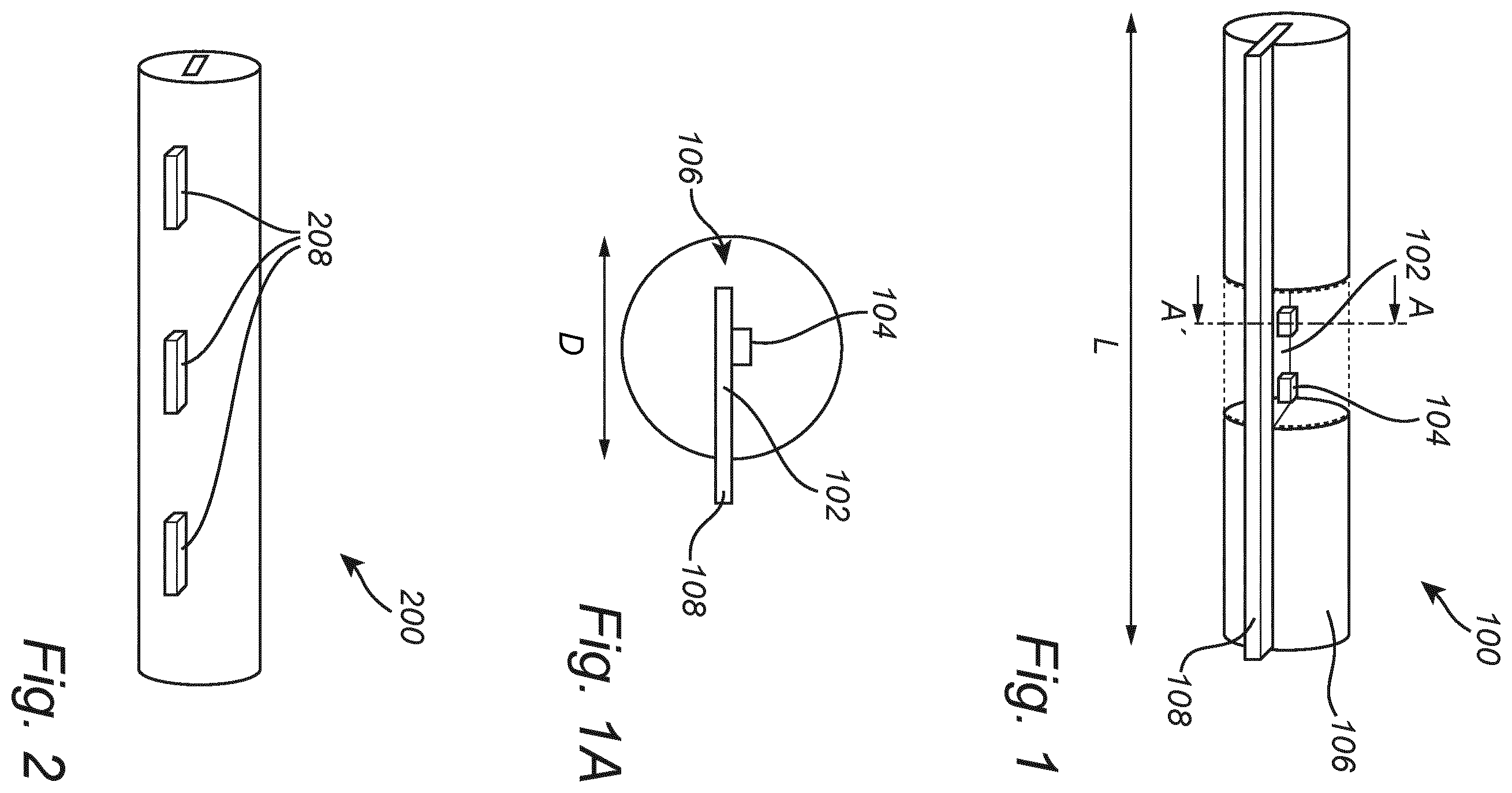 Patent US11841129 — Flexible light emitting diode filament comprising at least one alignment member — Figure 1