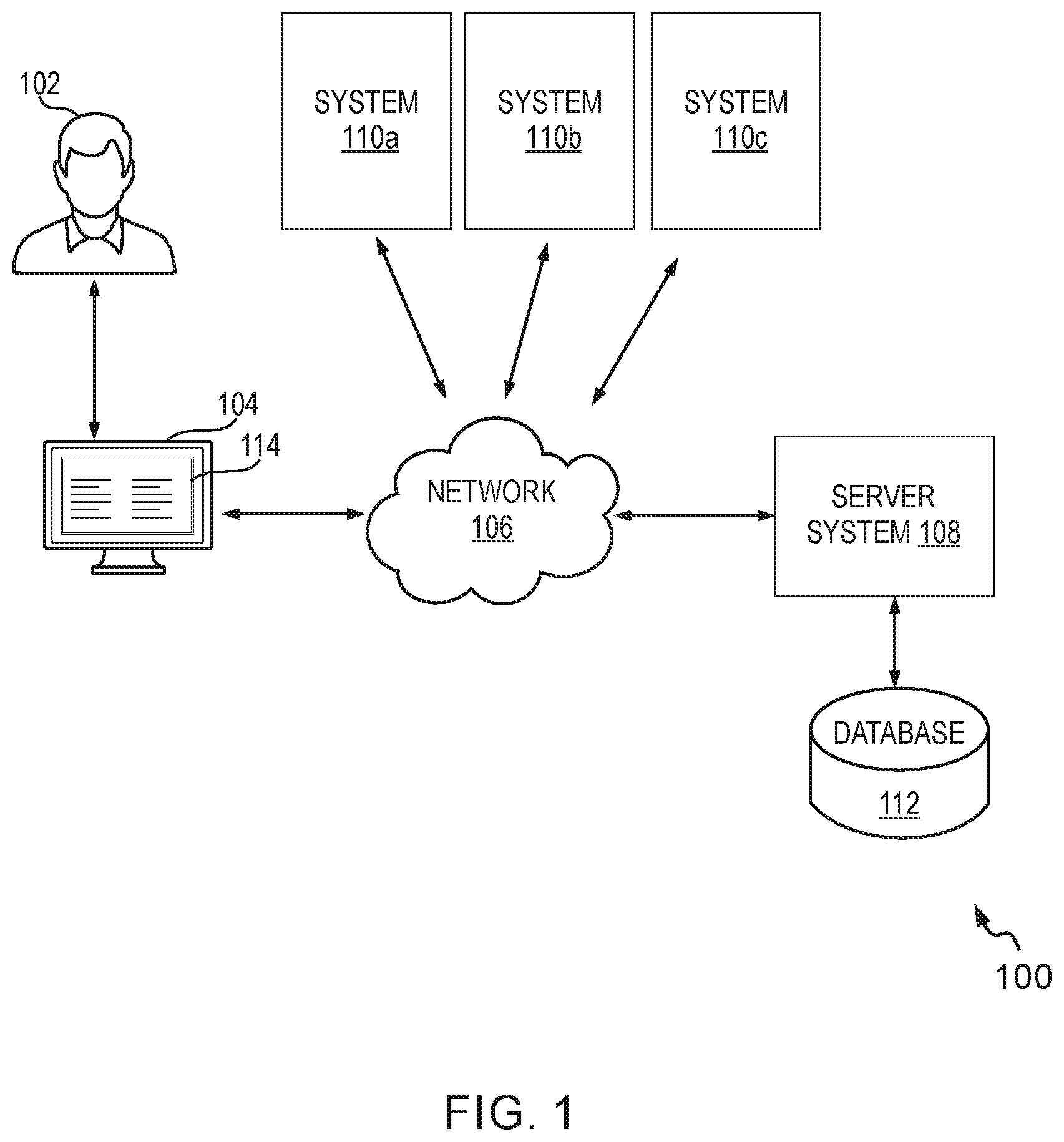 Patent US11841154 — Methods and systems for tracking thermal profile of hot water storage tanks — Figure 1