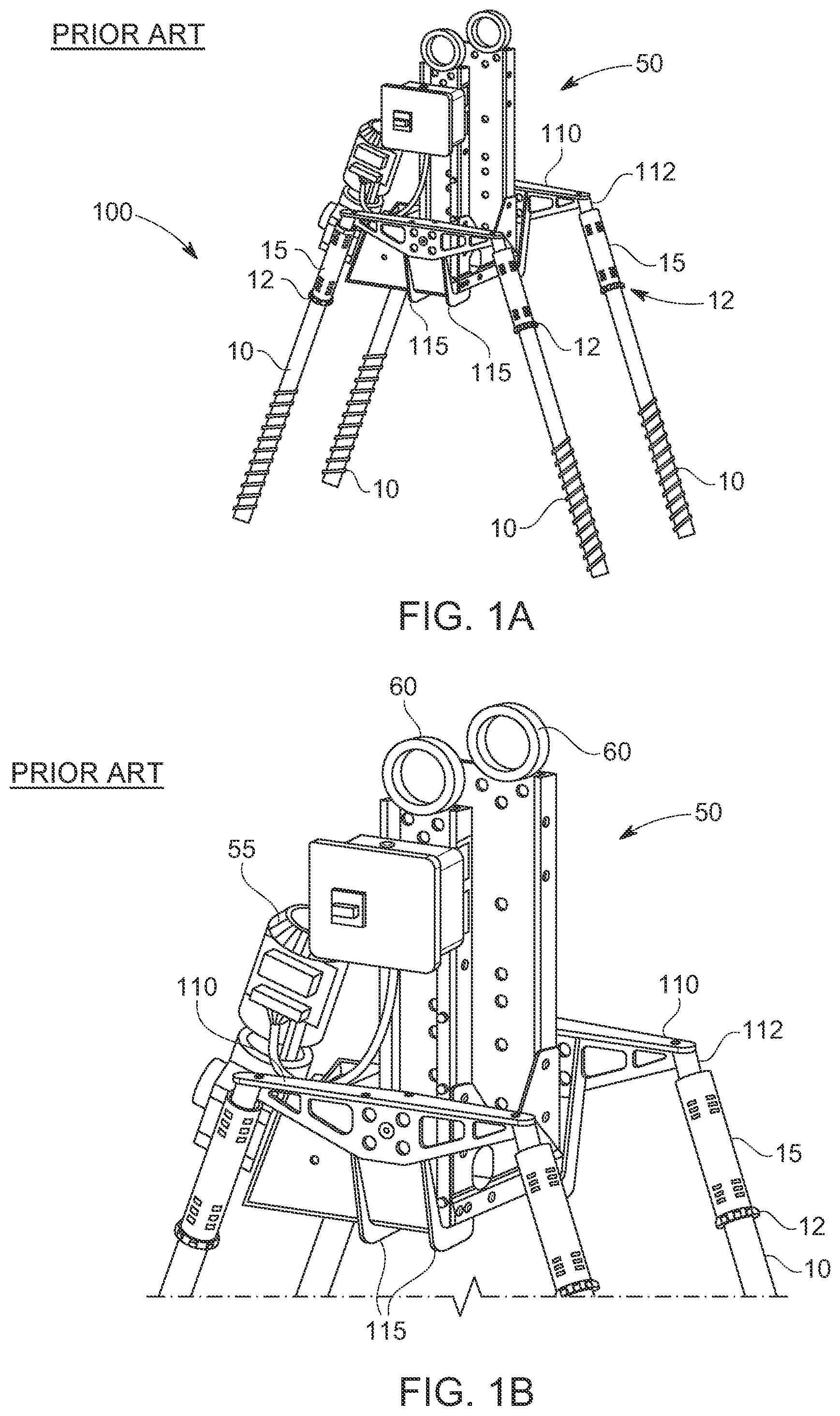 Patent US11841169 — Tracker motor support for truss foundations — Figure 1