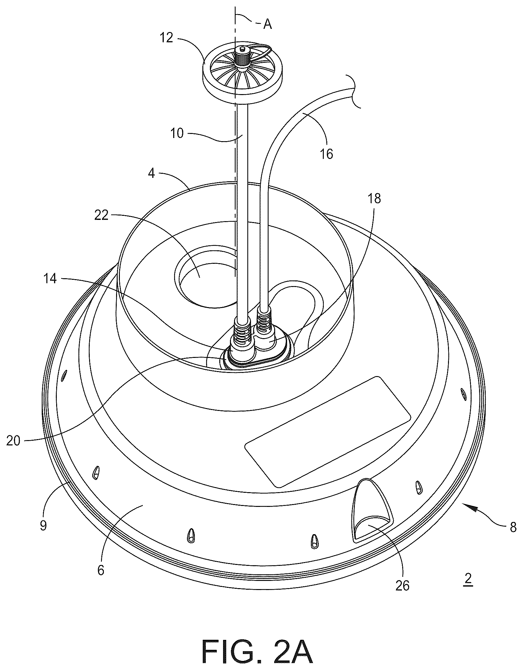 Patent US11841189 Figure 3 – Disposable for a spray drying system