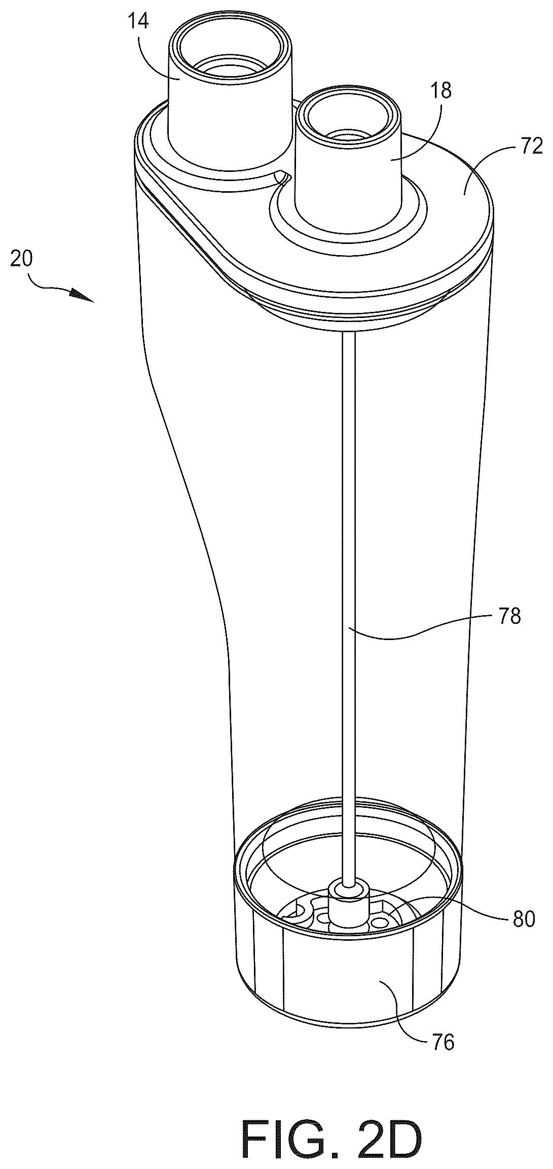Patent US11841189 Figure 6 – Disposable for a spray drying system