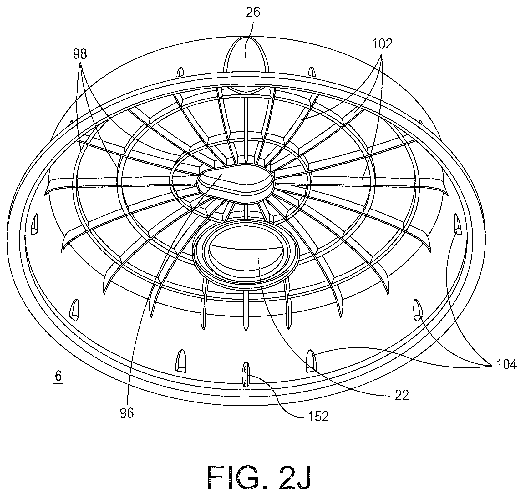 Patent US11841189 Figure 11 – Disposable for a spray drying system