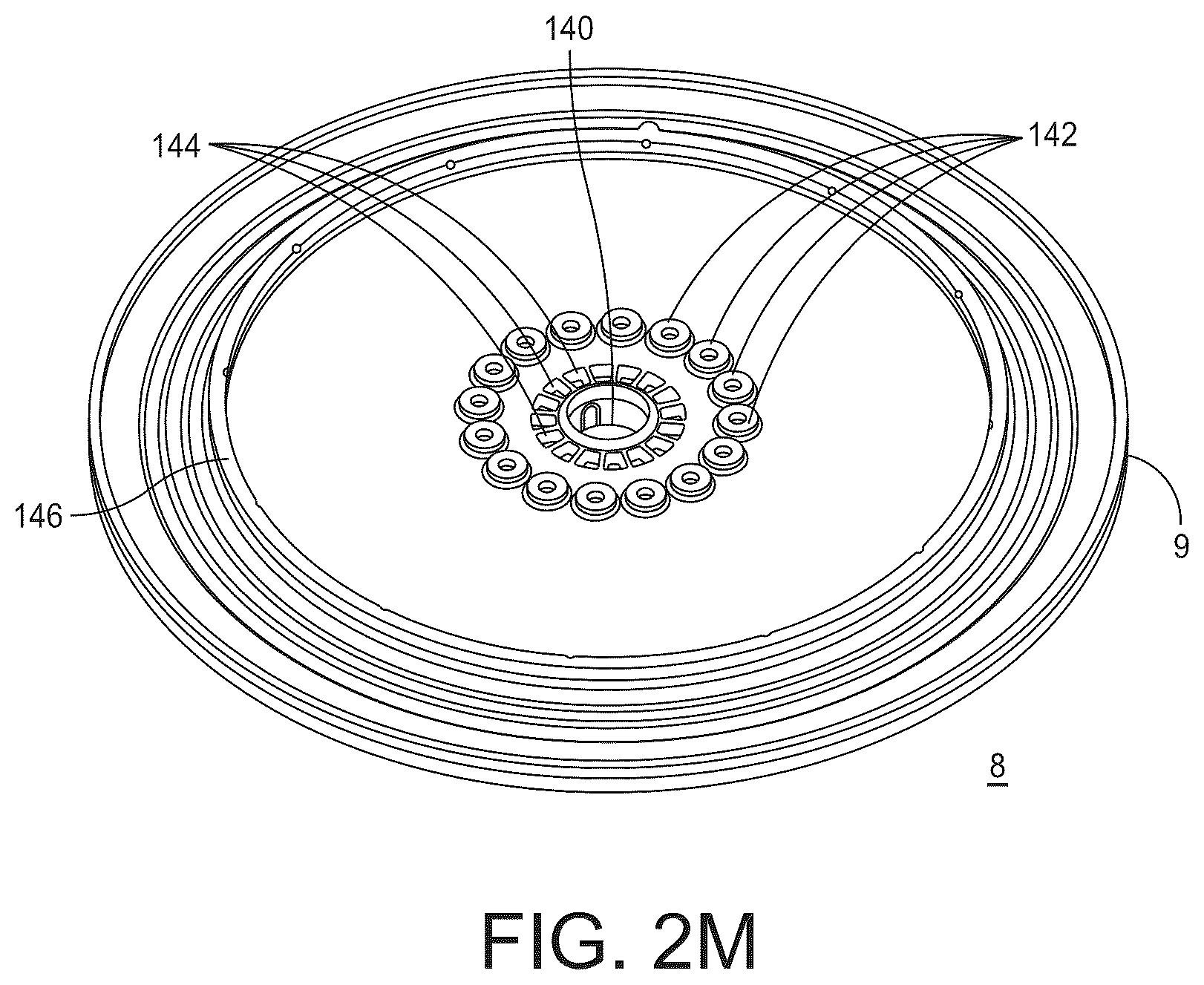 Patent US11841189 Figure 17 – Disposable for a spray drying system