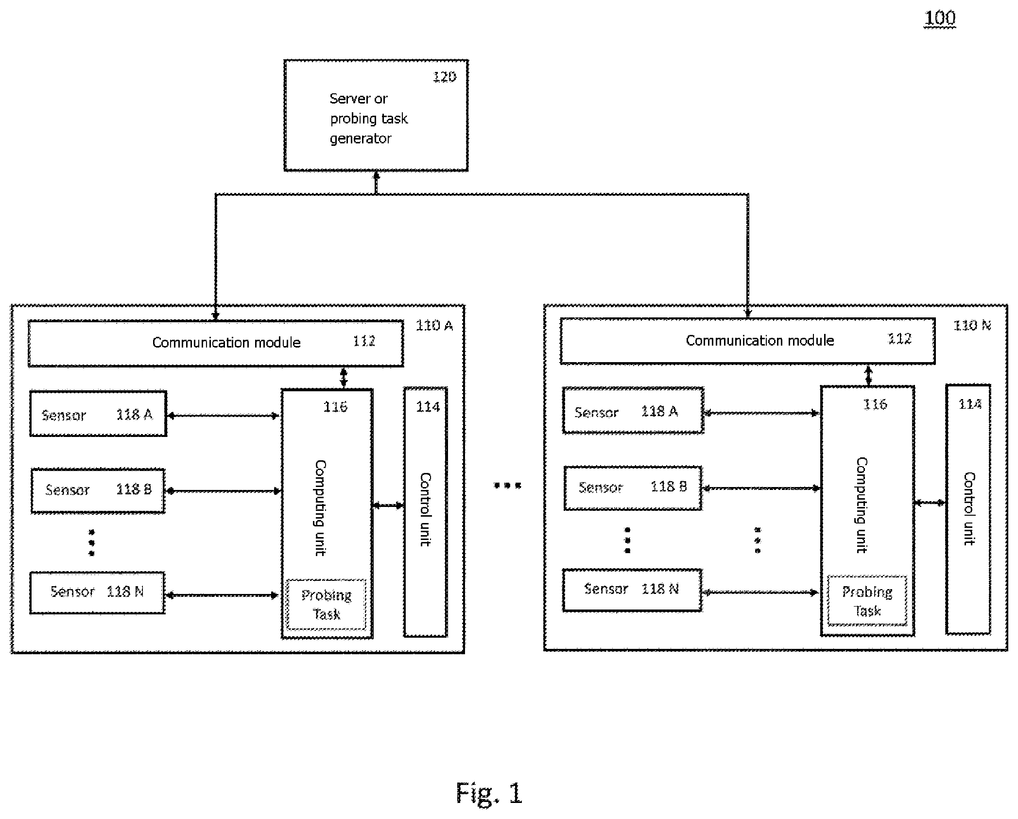 Patent US11841240 — System and method for the dynamic and robust updating of a digital map — Figure 1