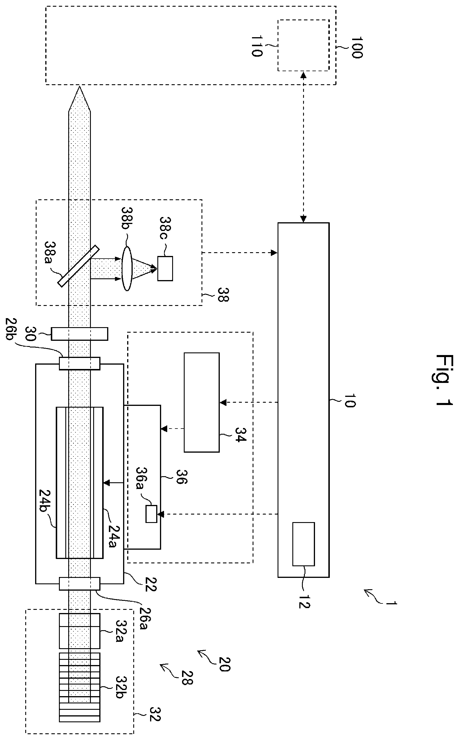 Patent US11841267 — Energy measuring apparatus and excimer laser apparatus — Figure 1