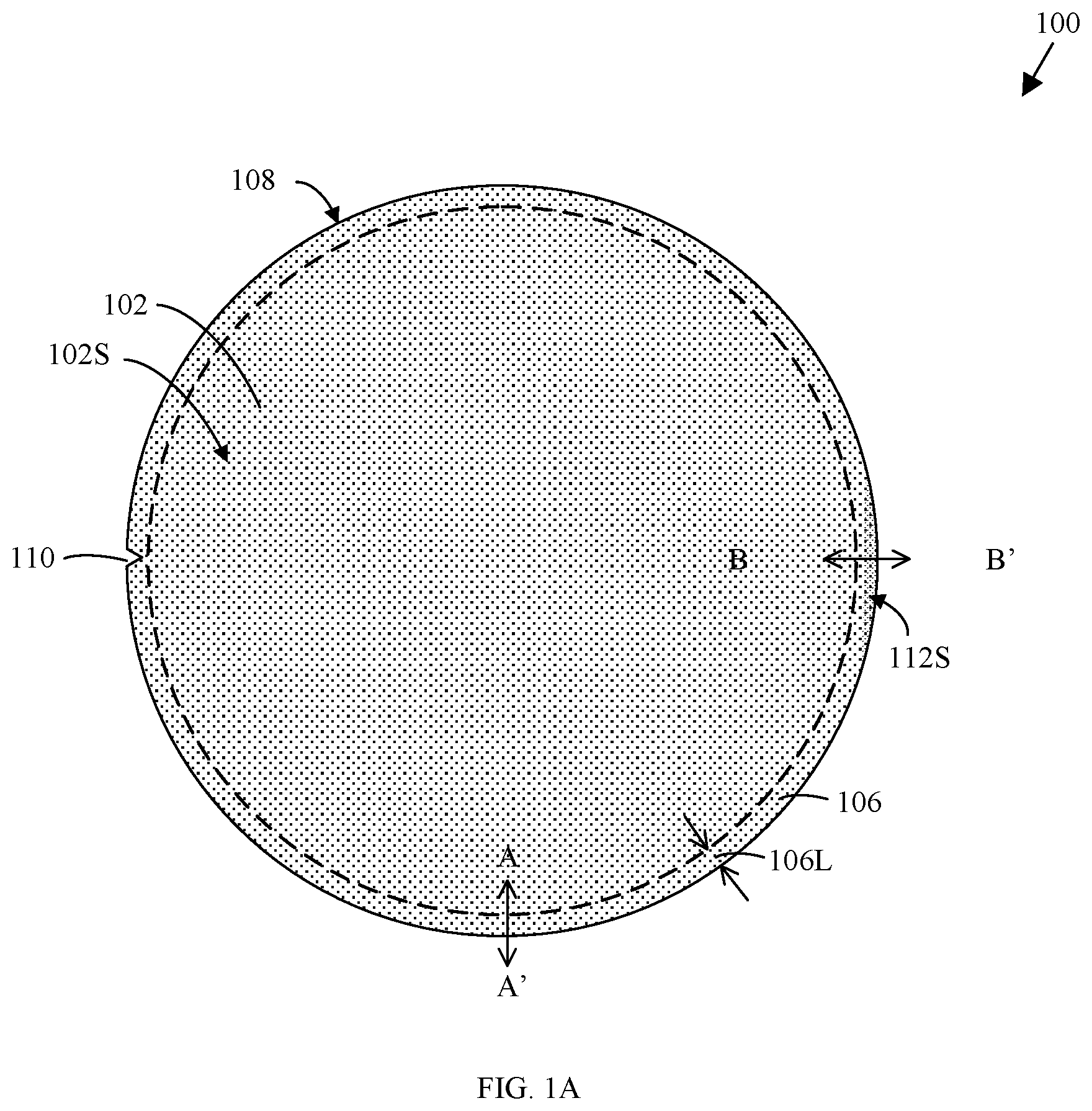Patent US11841296 — Semiconductor substrates for electrical resistivity measurements — Figure 1