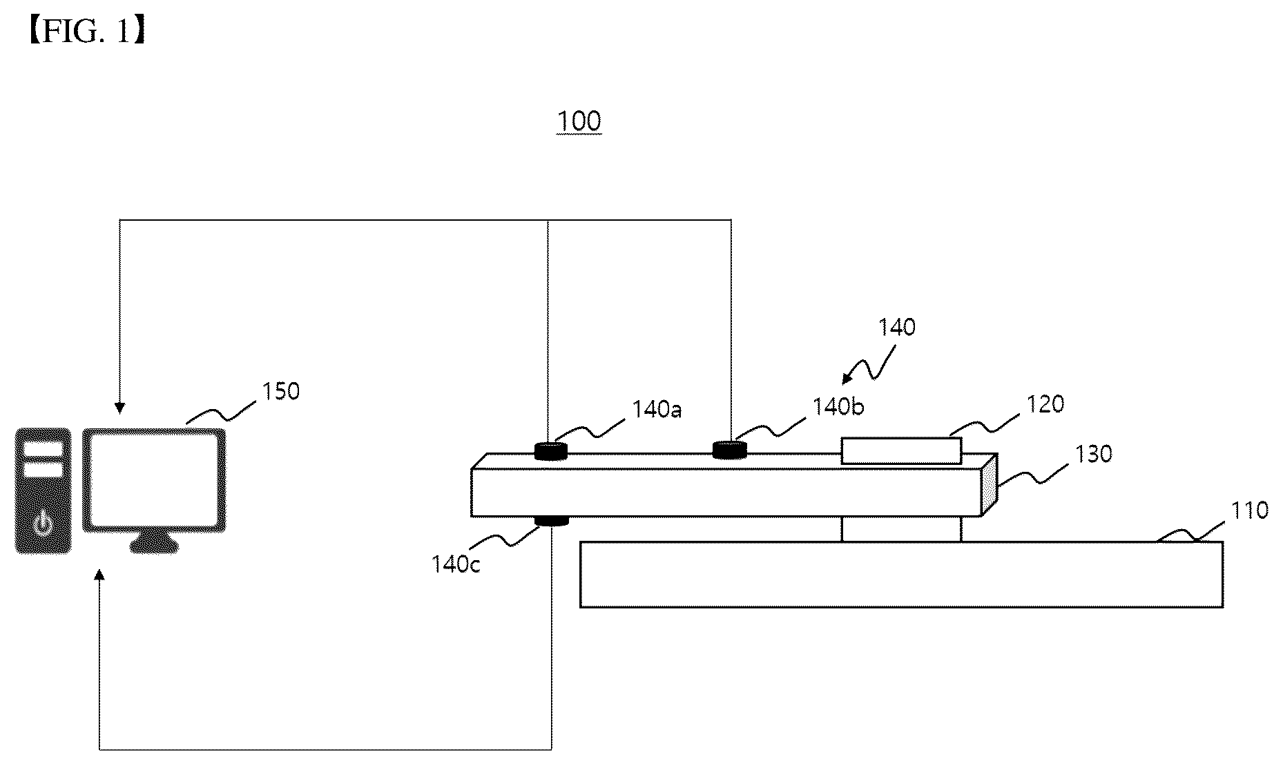 Patent US11841329 — Object damage inspecting device and inspecting method using the same — Figure 1