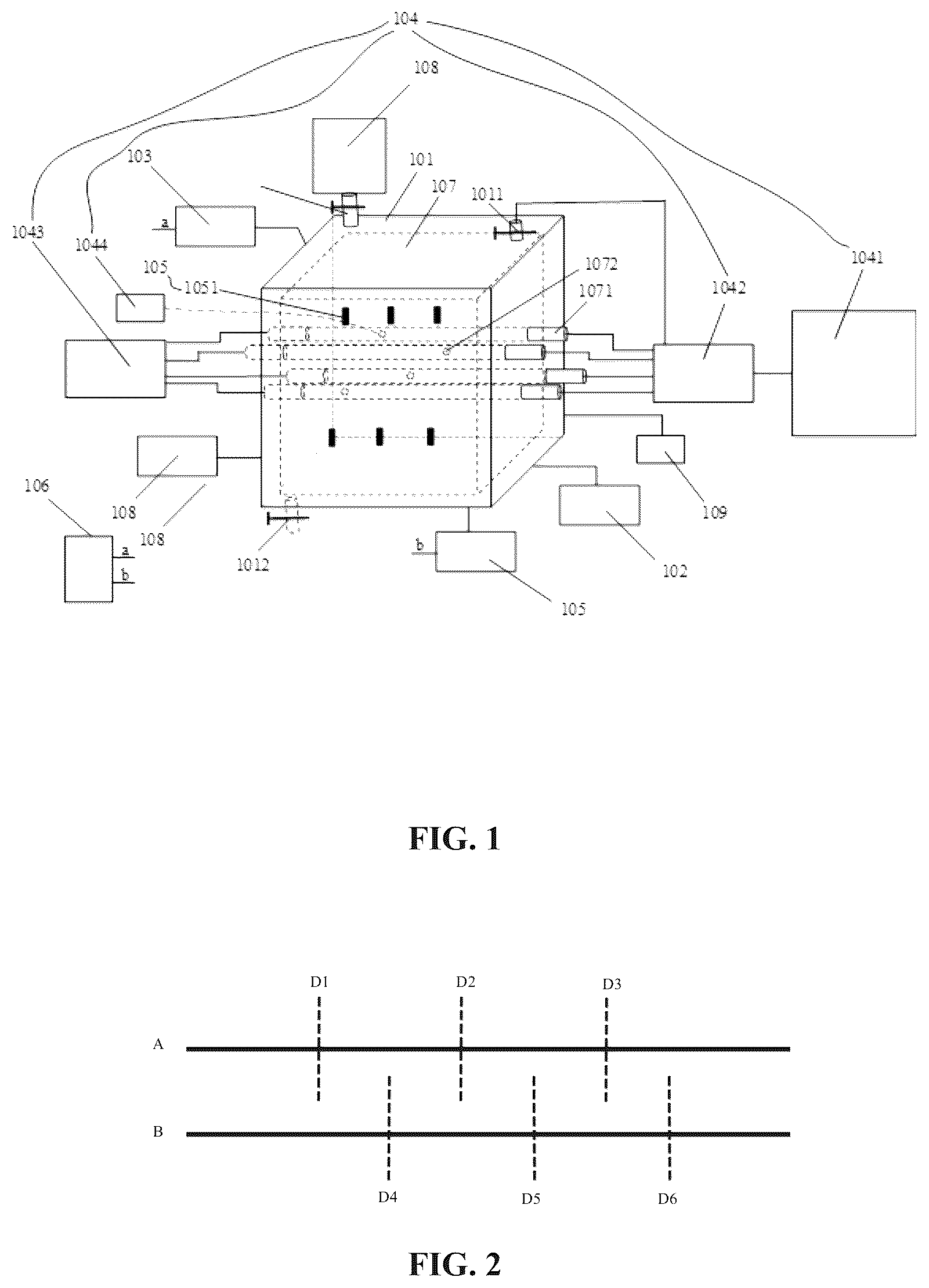 Patent US11841348 — System and method for evaluating the effect of proactive utilization of spatial stress field in laboratory — Figure 1