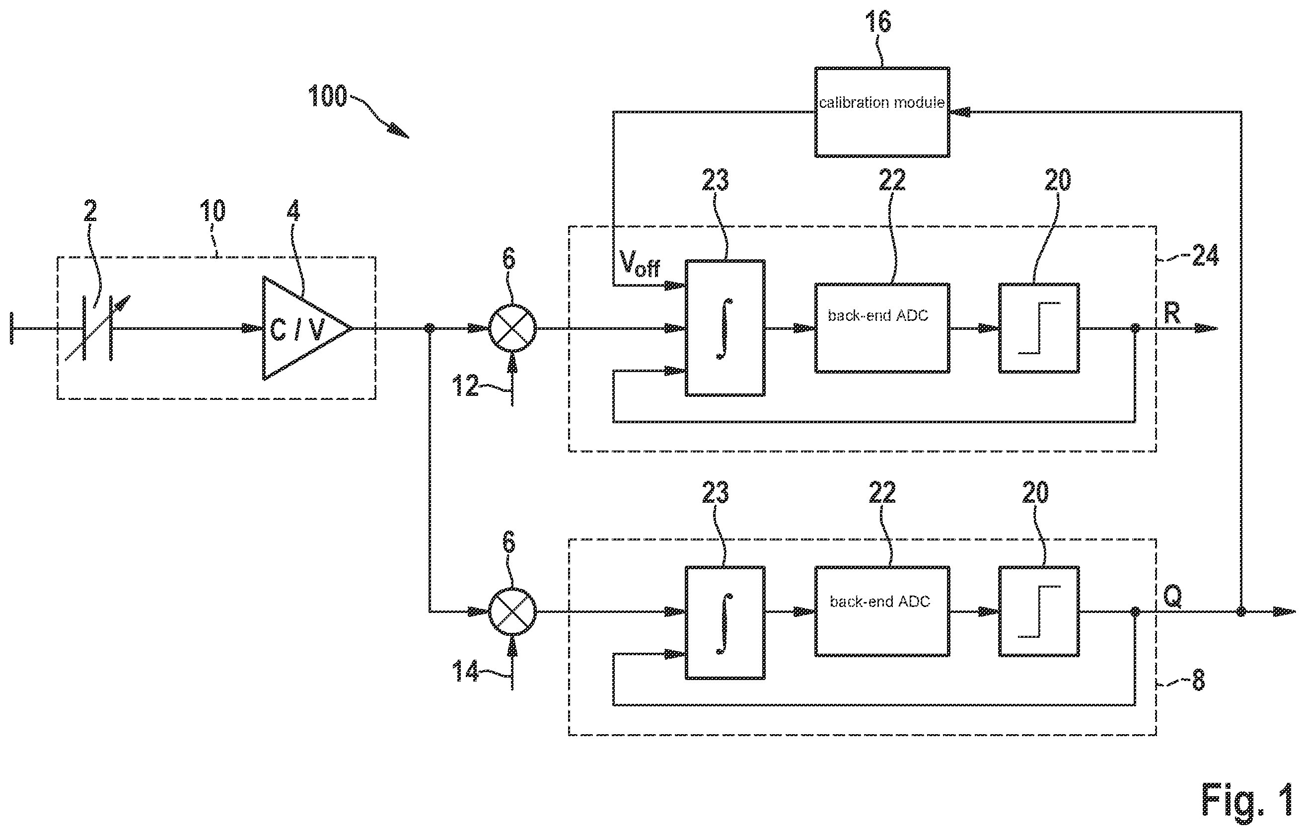 Patent US11841378 — Rotation rate sensor and method for operating a rotation rate sensor — Figure 1
