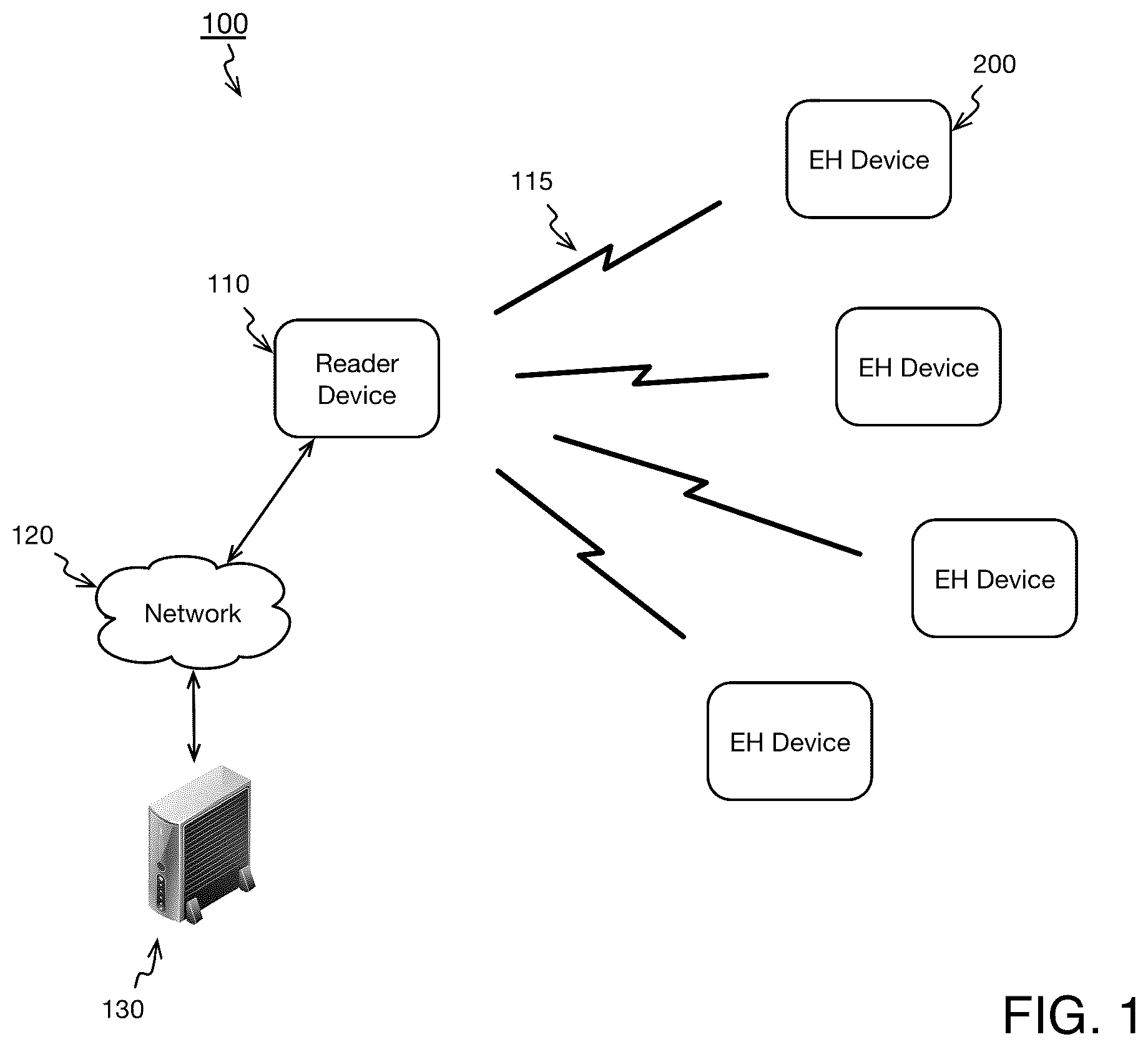 Patent US11841397 — System-on-a-chip testing for energy harvesting devices — Figure 1