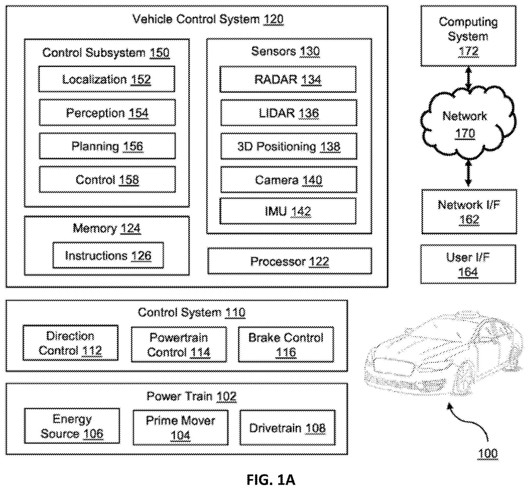 Patent US11841441 — LIDAR system — Figure 1
