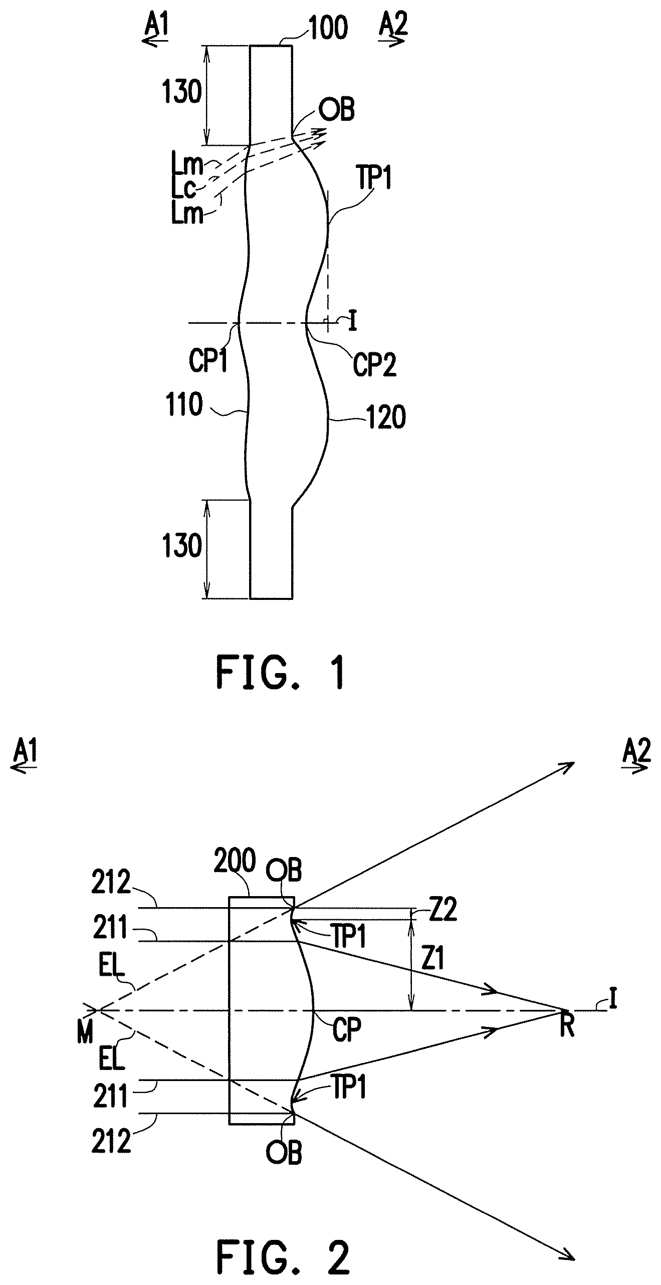 Patent US11841484 Figure 1 – Optical imaging lens