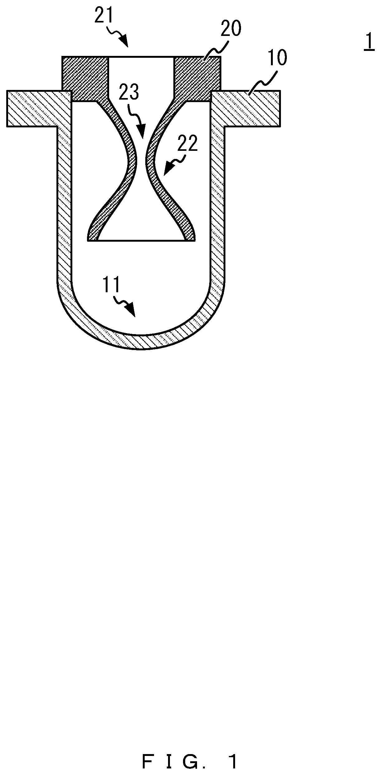Patent US11841491 — Observation vessel, sample preparation method, and observation method — Figure 1