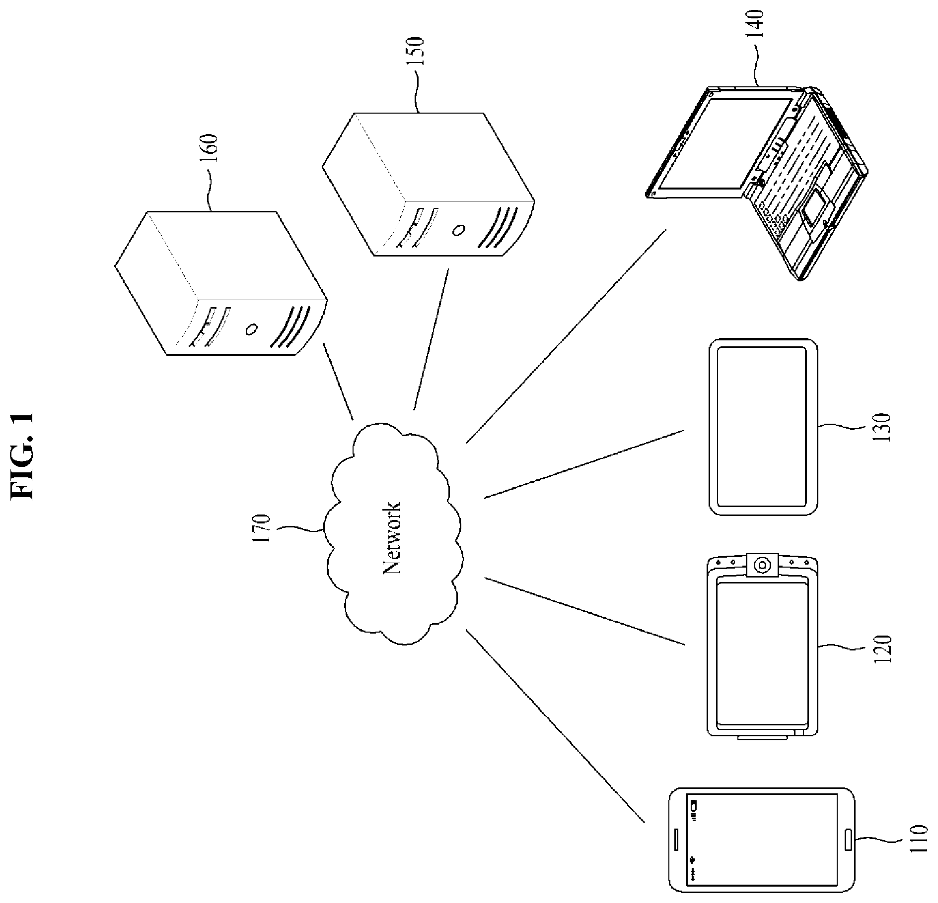 Patent US11841505 — Method and system for implementing platform for providing offline information to smart glass — Figure 1