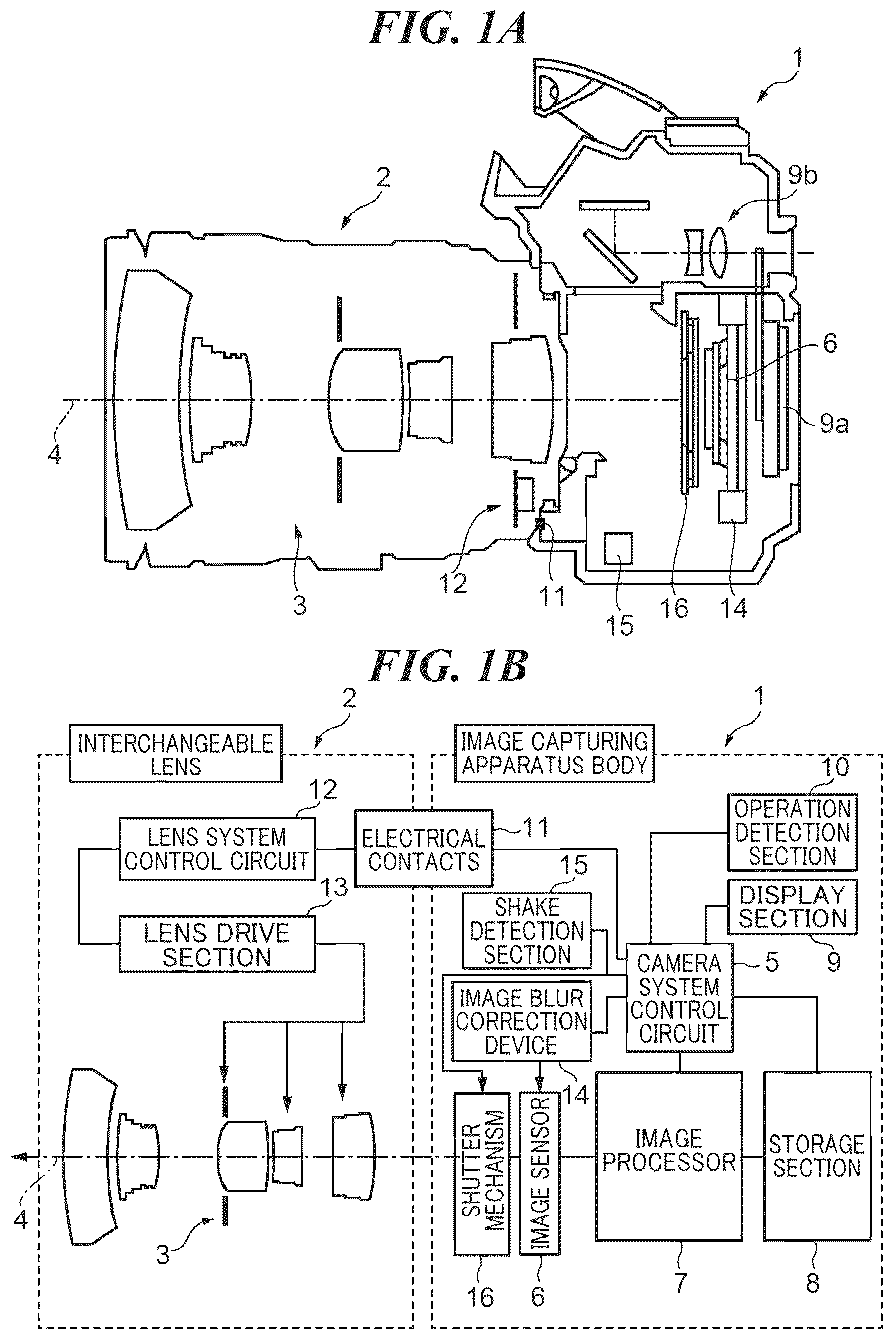 Patent US11841514 Figure 1 – Drive device including magnets and coil, image blur correction device, and image capturing apparatus