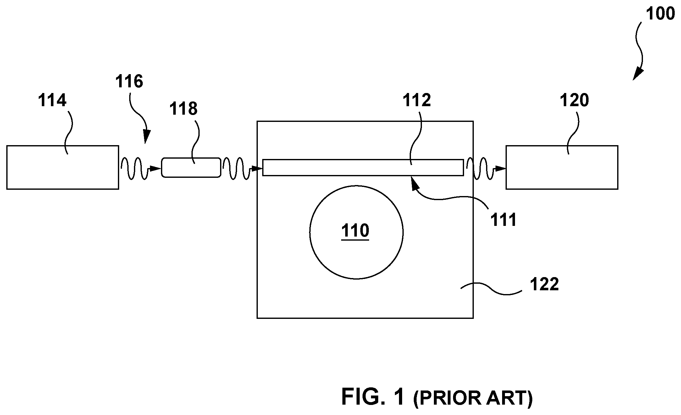 Patent US11841532 — Optical gyroscopes and methods of manufacturing of optical gyroscopes — Figure 1