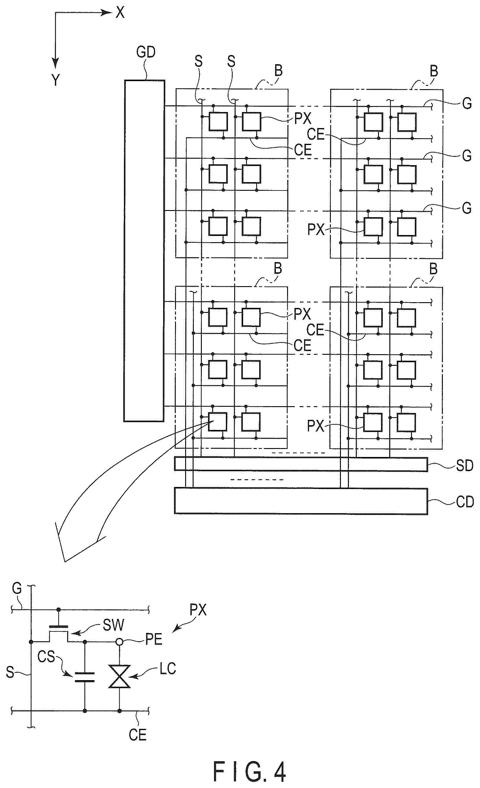 Patent US11841590 Figure 4 – Display device