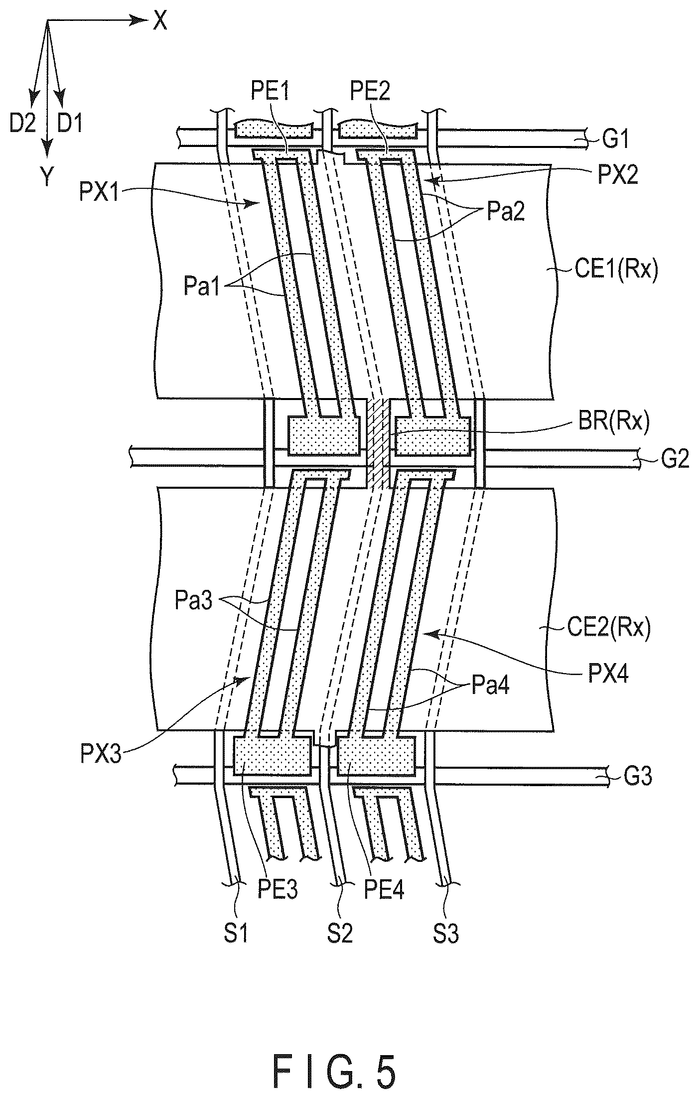 Patent US11841590 Figure 5 – Display device