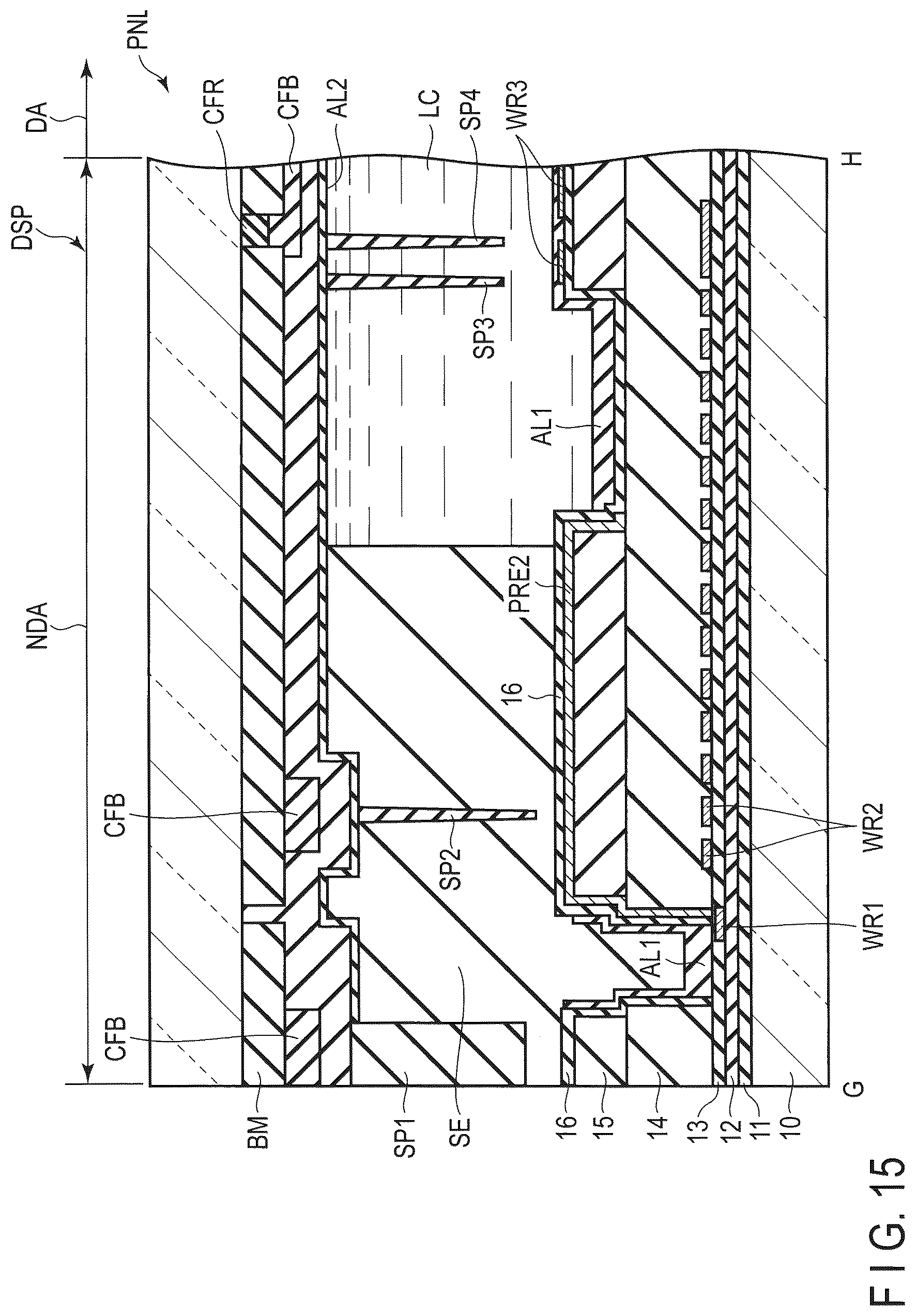 Patent US11841590 Figure 15 – Display device