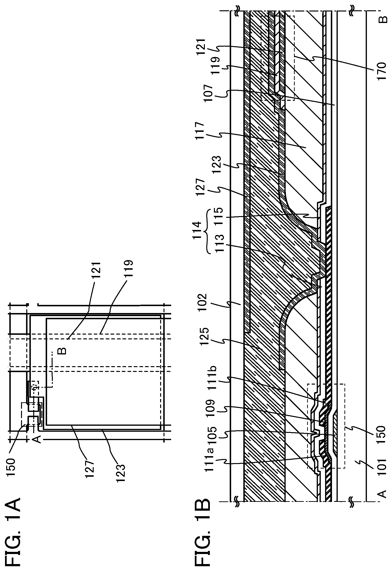 Patent US11841595 — Display device — Figure 1