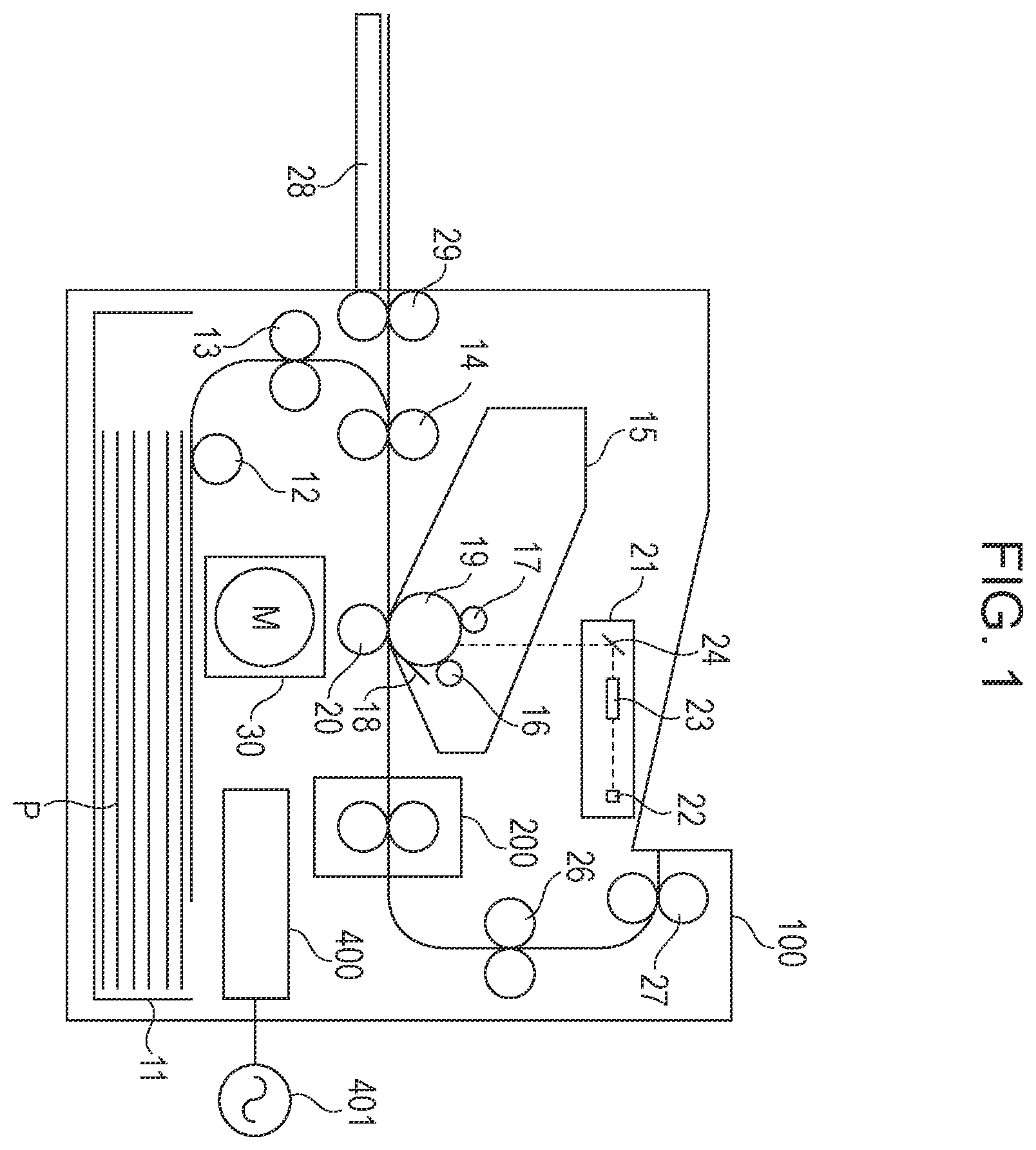 Patent US11841657 — Image heating apparatus and heater for use therein — Figure 1
