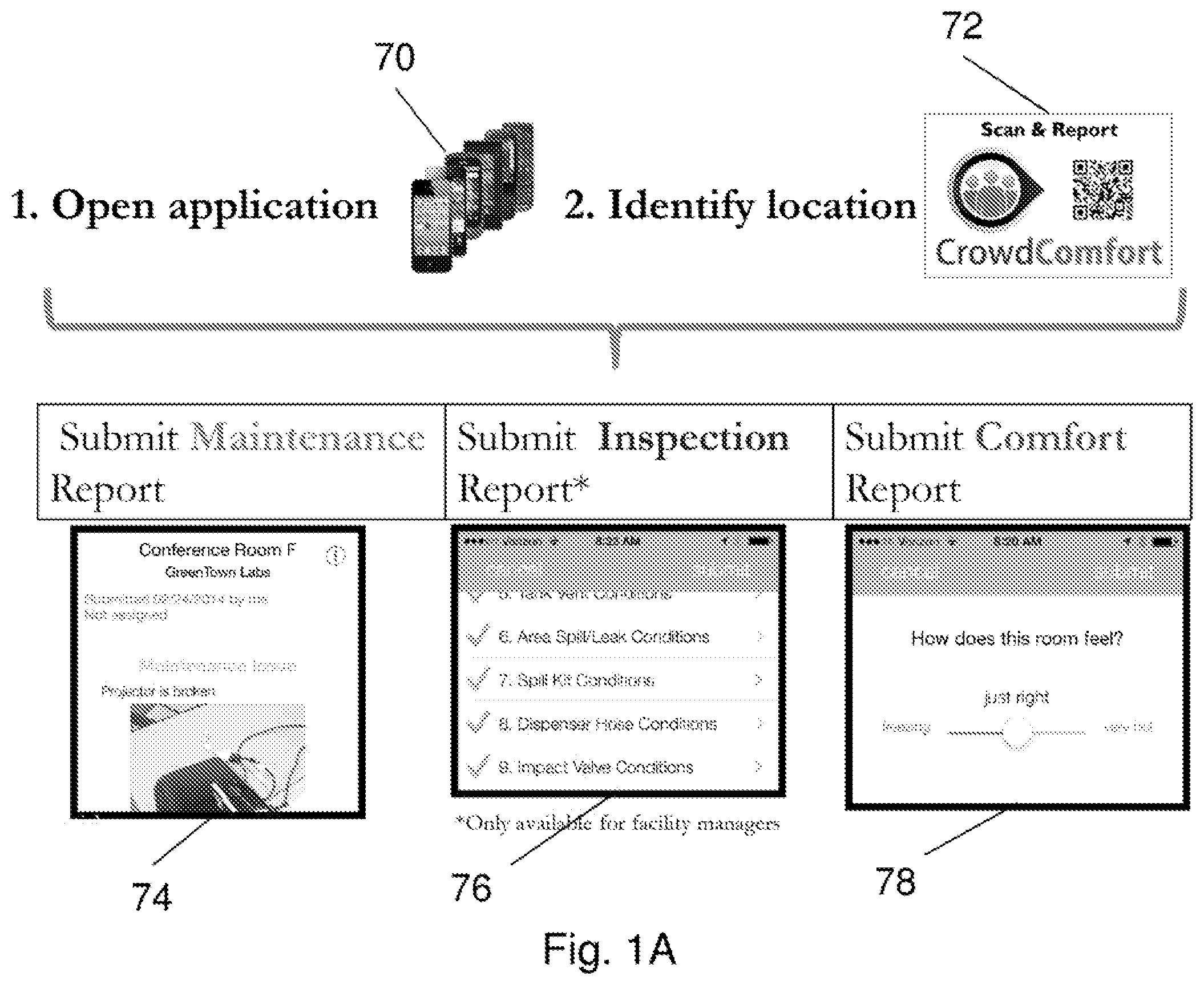 Patent US11841719 — Systems and methods for providing an augmented reality interface for the management and maintenance of building systems — Figure 1