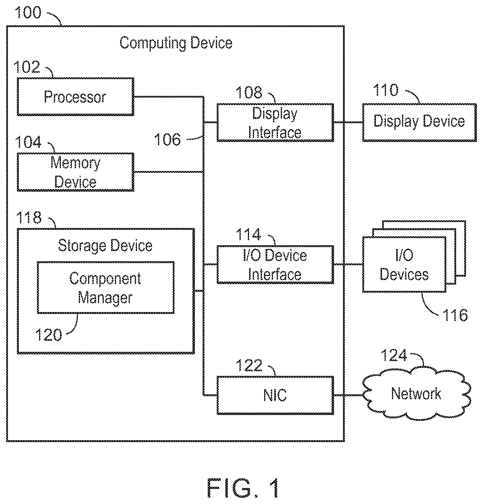 Patent US11841758 — Systems and methods for repairing a component of a device — Figure 1
