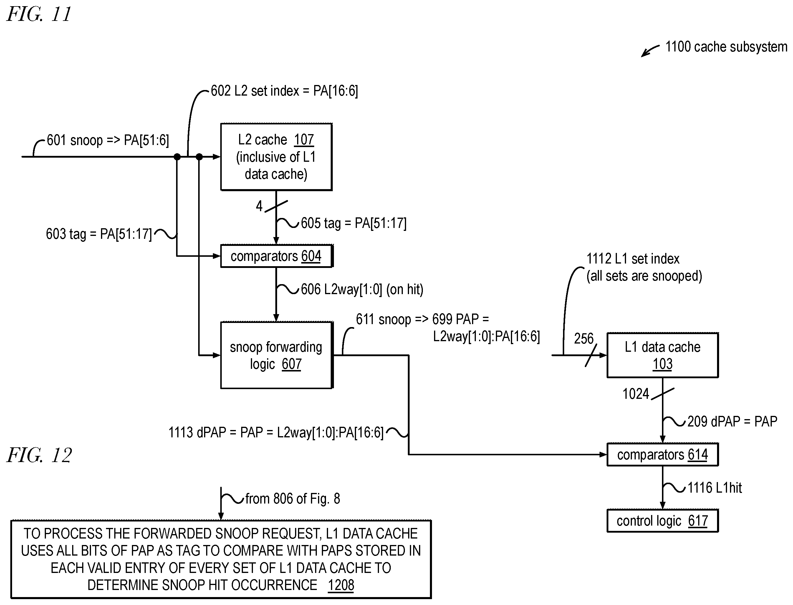 Patent US11841802 Figure 7 – Microprocessor that prevents same address load-load ordering violations