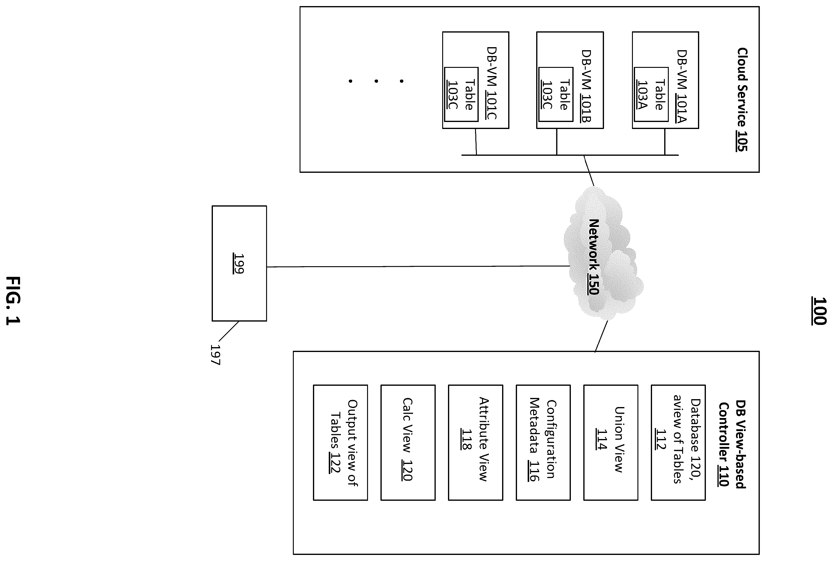 Patent US11841840 — Technical system settings using a shared database — Figure 1