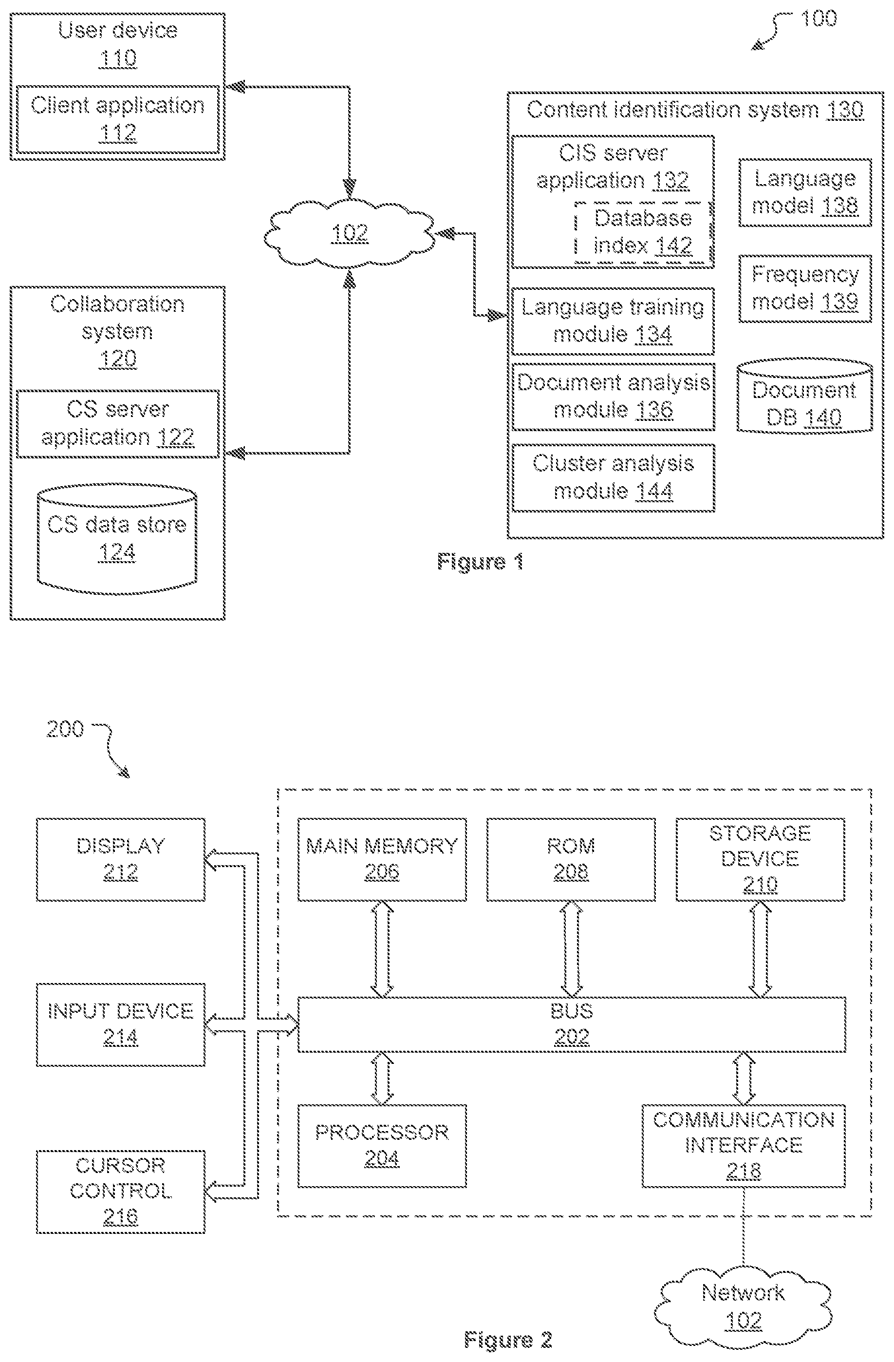 Patent US11841879 — Content discovery systems and methods — Figure 1