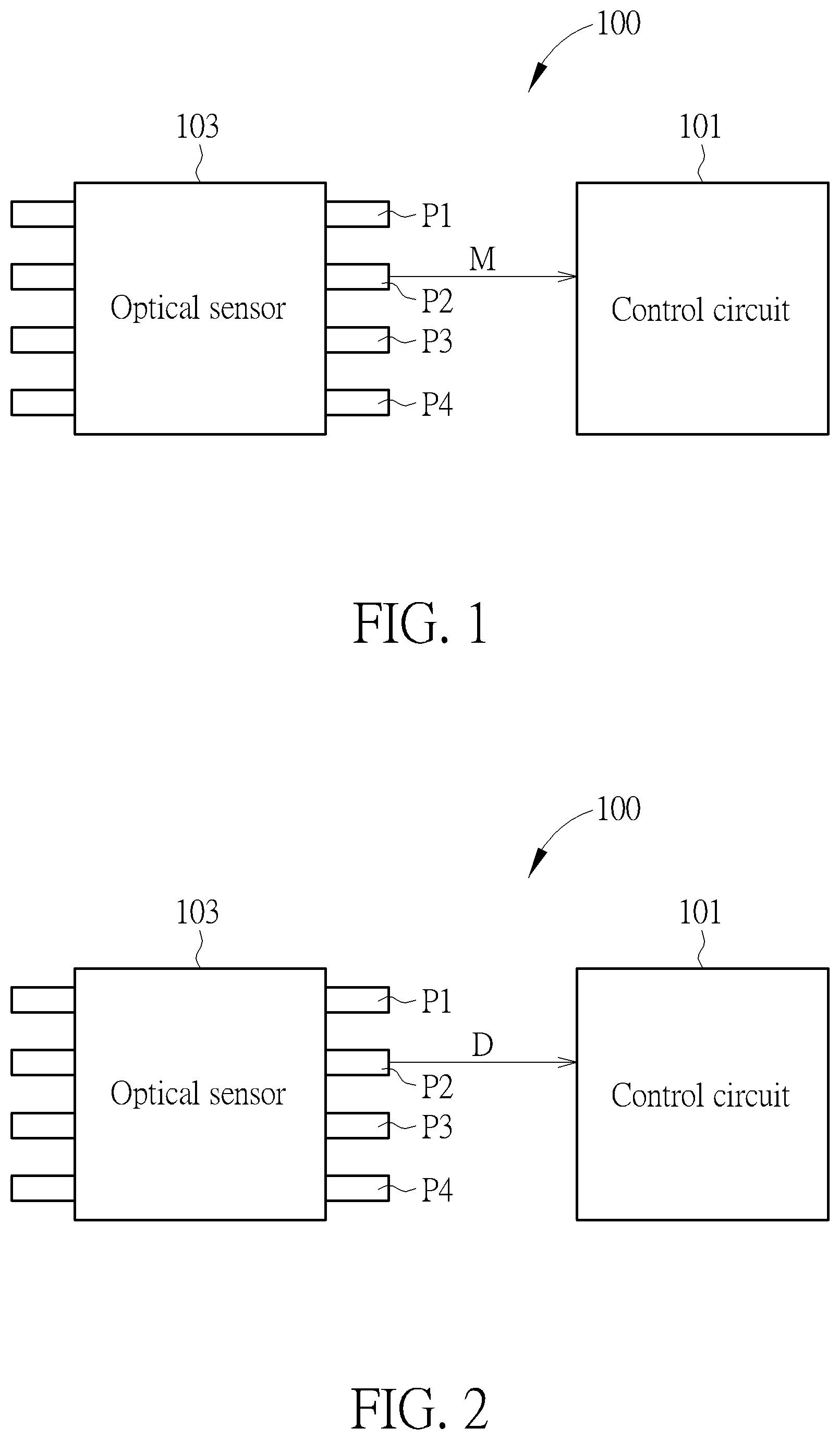 Patent US11841994 — Optical navigation system and optical sensor control method — Figure 1