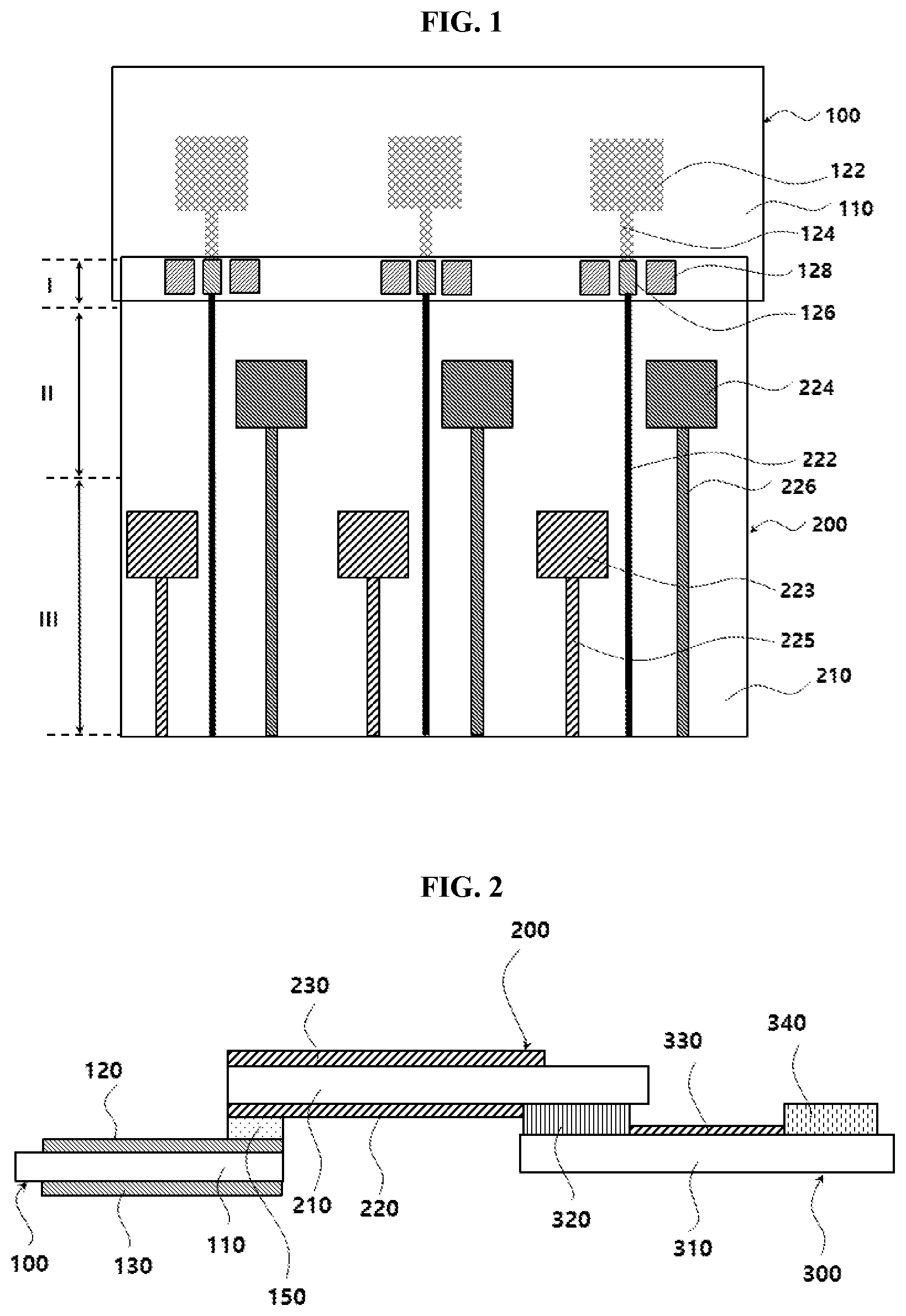 Patent US11847001 — Antenna package and image display device including the same — Figure 1