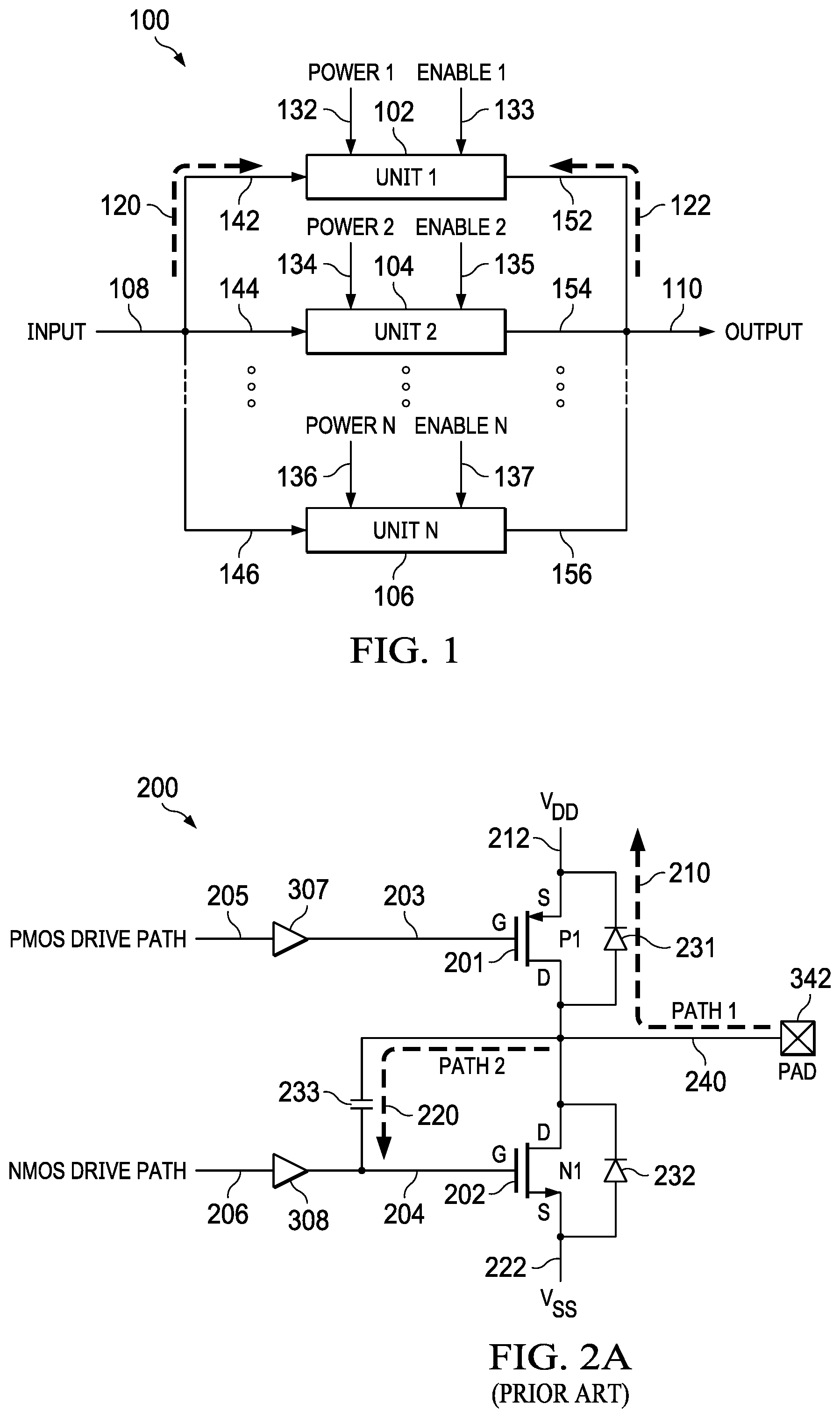 Patent US11847084 — Circuits and methods for enabling redundancy in an electronic system employing cold-sparing — Figure 1