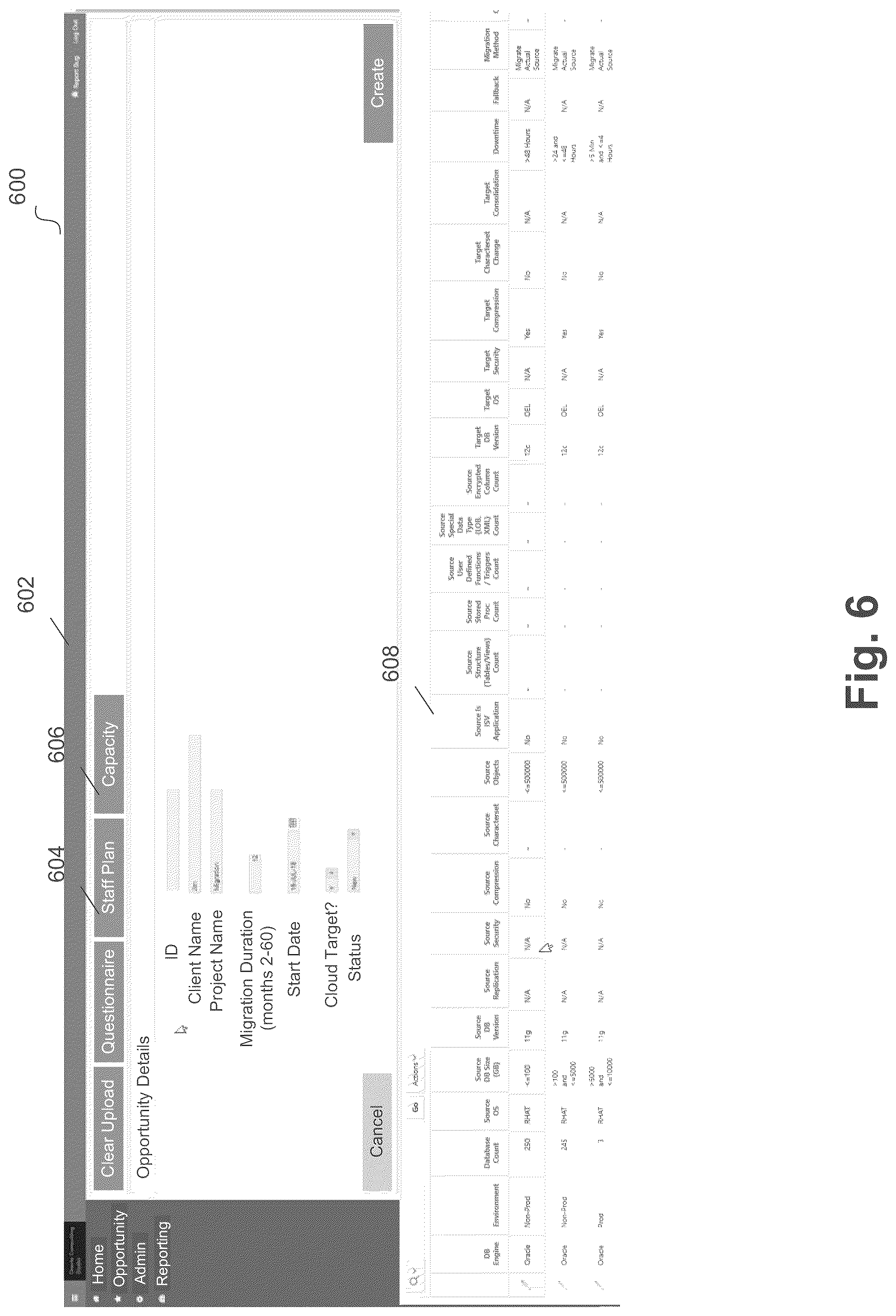 Patent US11847103 Figure 6 – Data migration using customizable database consolidation rules