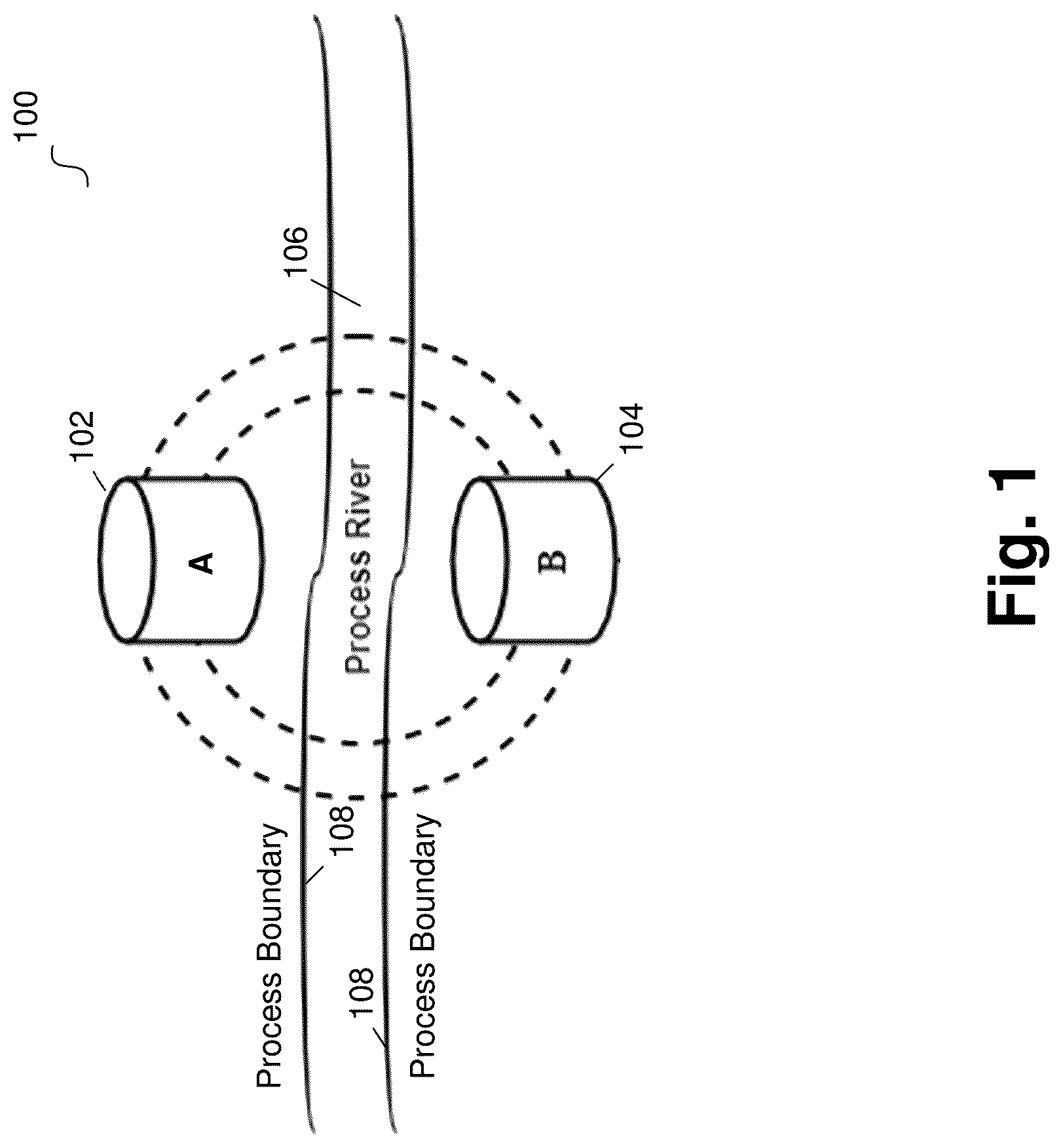 Patent US11847138 — Reflection database architecture with state driven synchronization — Figure 1