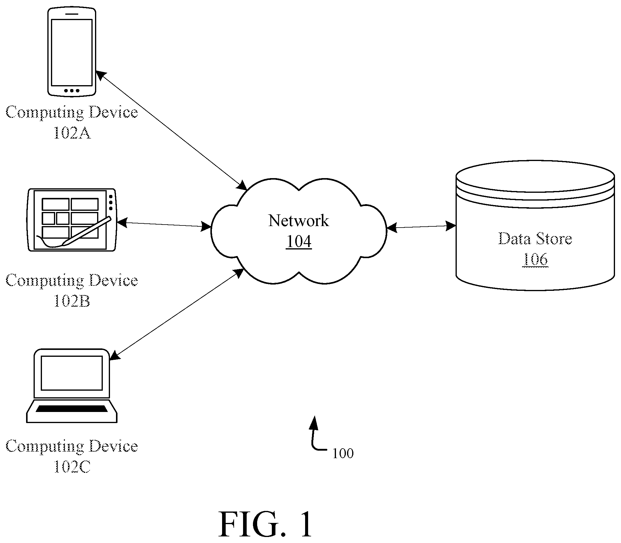 Patent US11847145 Figure 1 – Aliased data retrieval for key-value stores