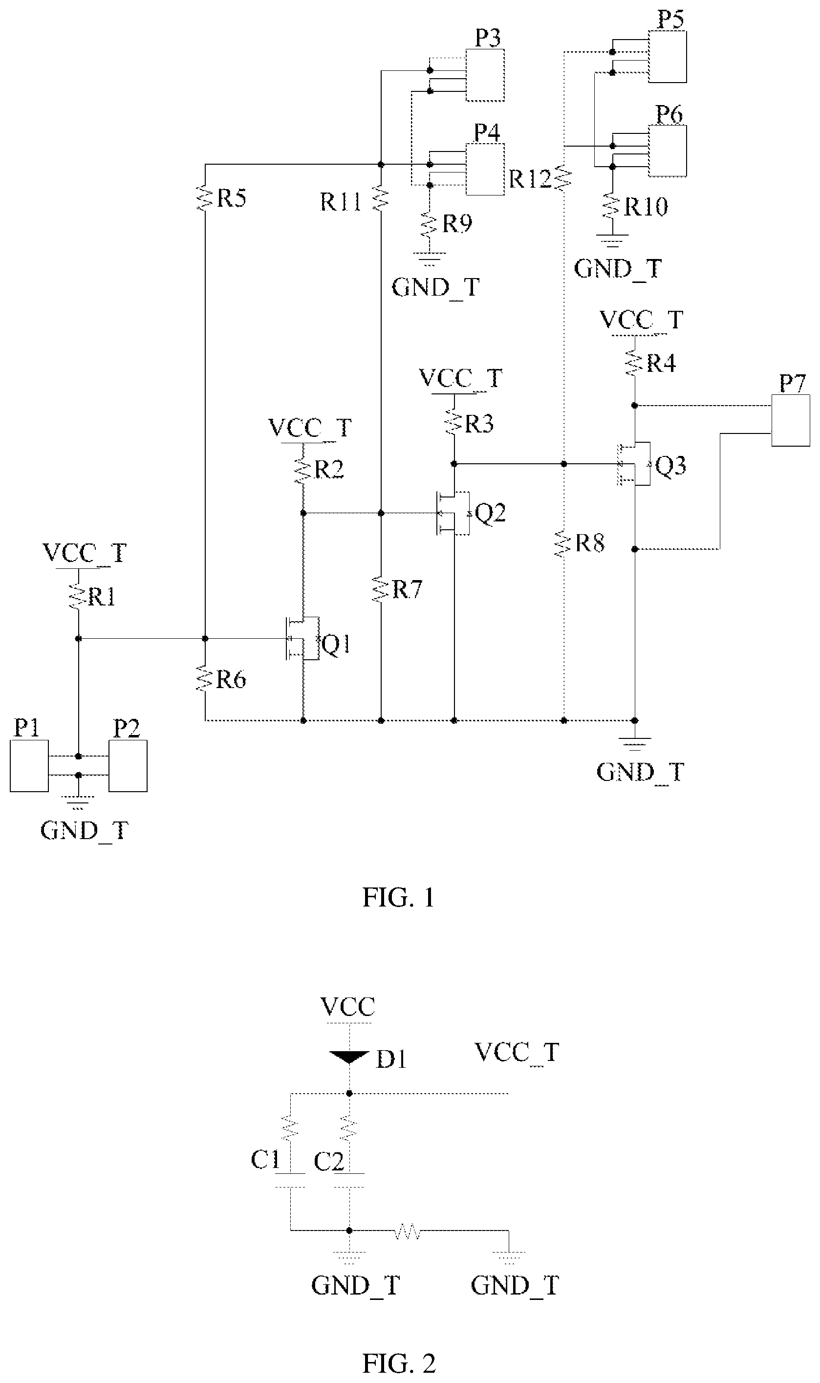 Patent US11847255 — Anti-tamper protection circuit — Figure 1