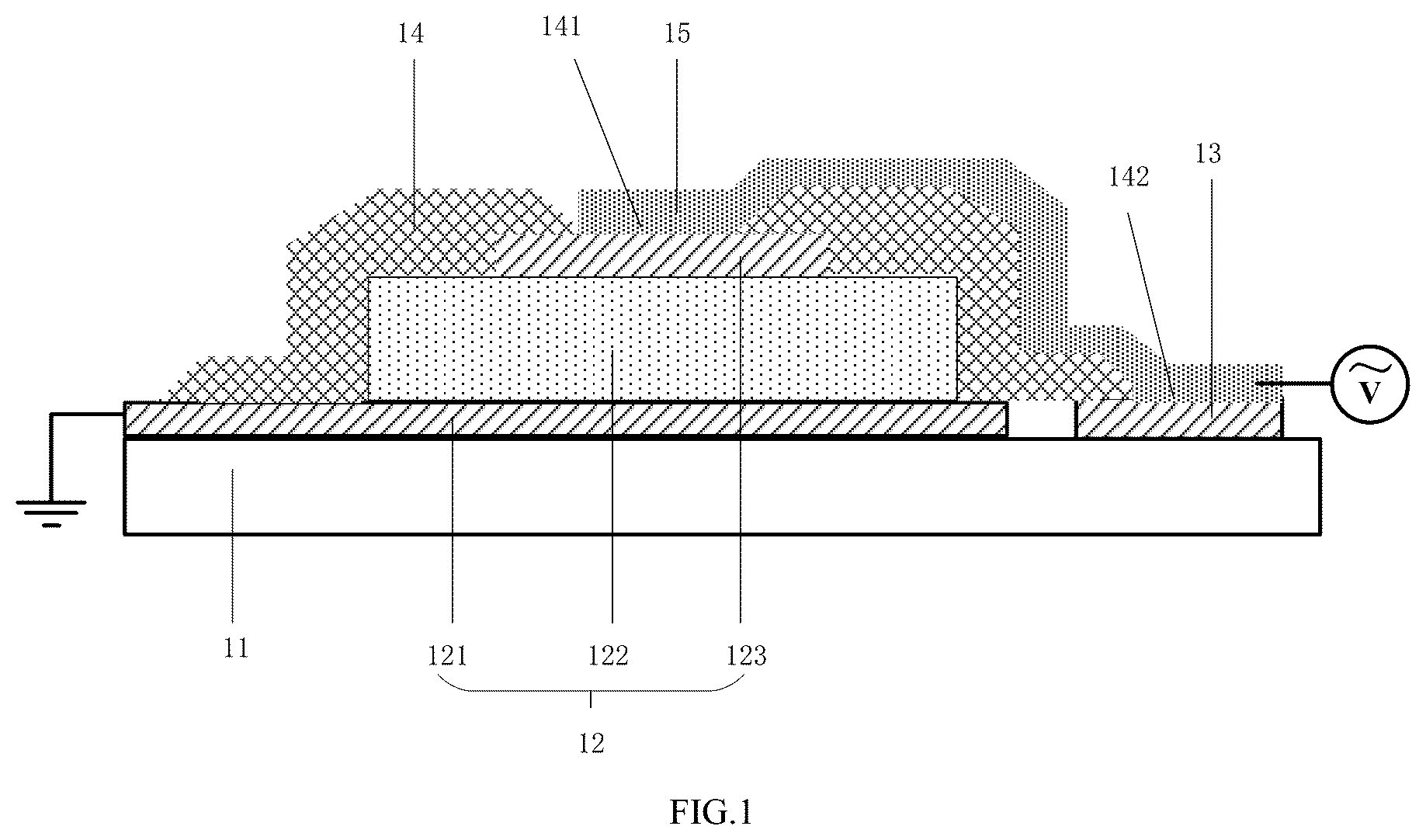 Patent US11847263 Figure 1 – Haptic feedback base plate, haptic feedback apparatus and haptic feedback method