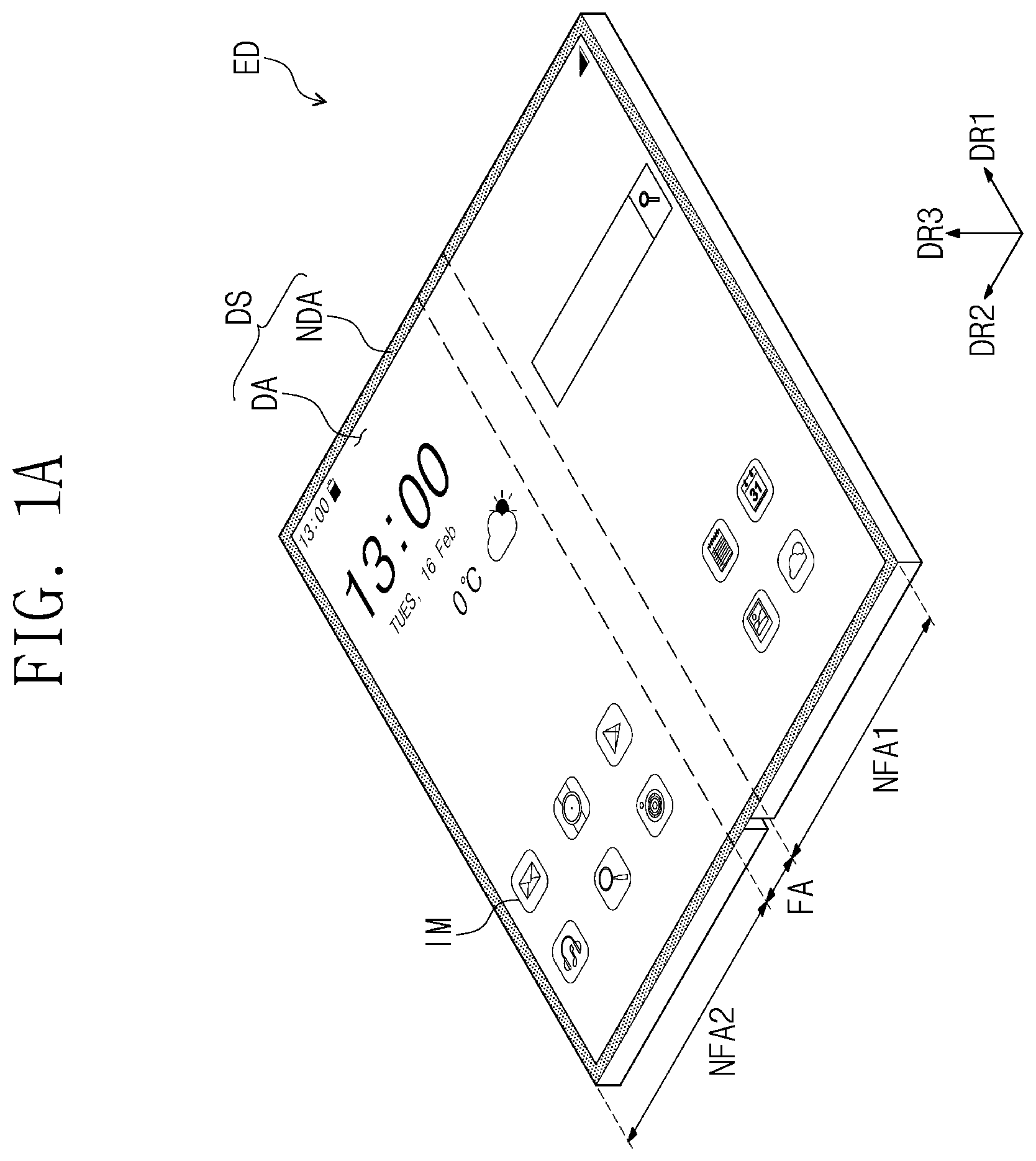 Patent US11847271 — Input device including resonance circuit and interface device including the same — Figure 1