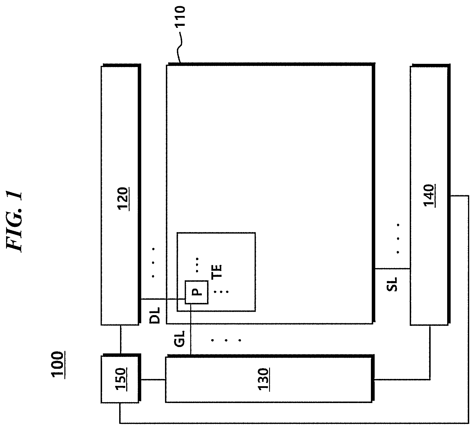 Patent US11847277 — Touch circuit and method for controlling touch circuit — Figure 1