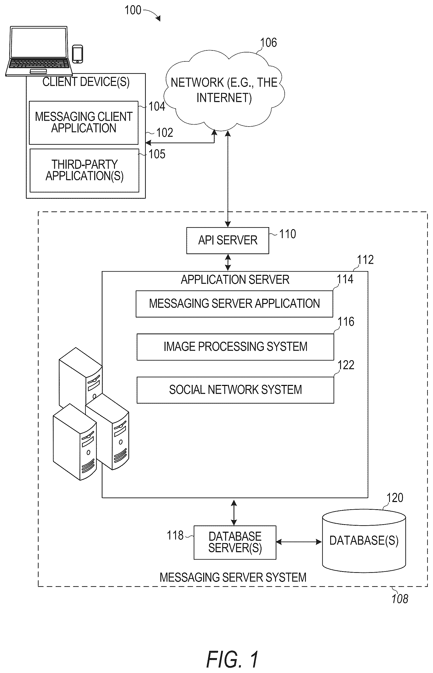 Patent US11847302 — Spatial navigation and creation interface — Figure 1