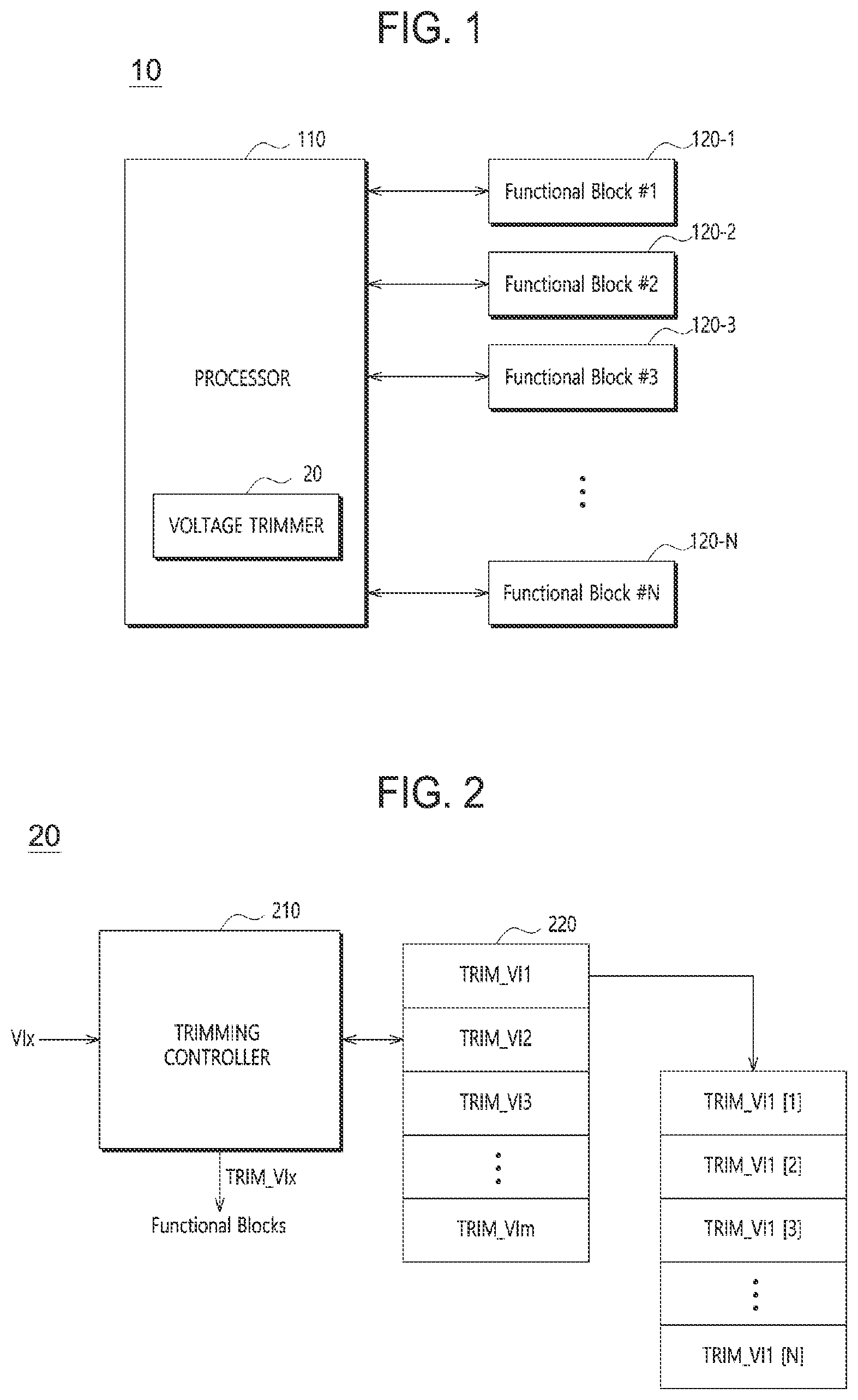 Patent US11847325 — Semiconductor integrated apparatus, operating method thereof and data processing apparatus including the same — Figure 1