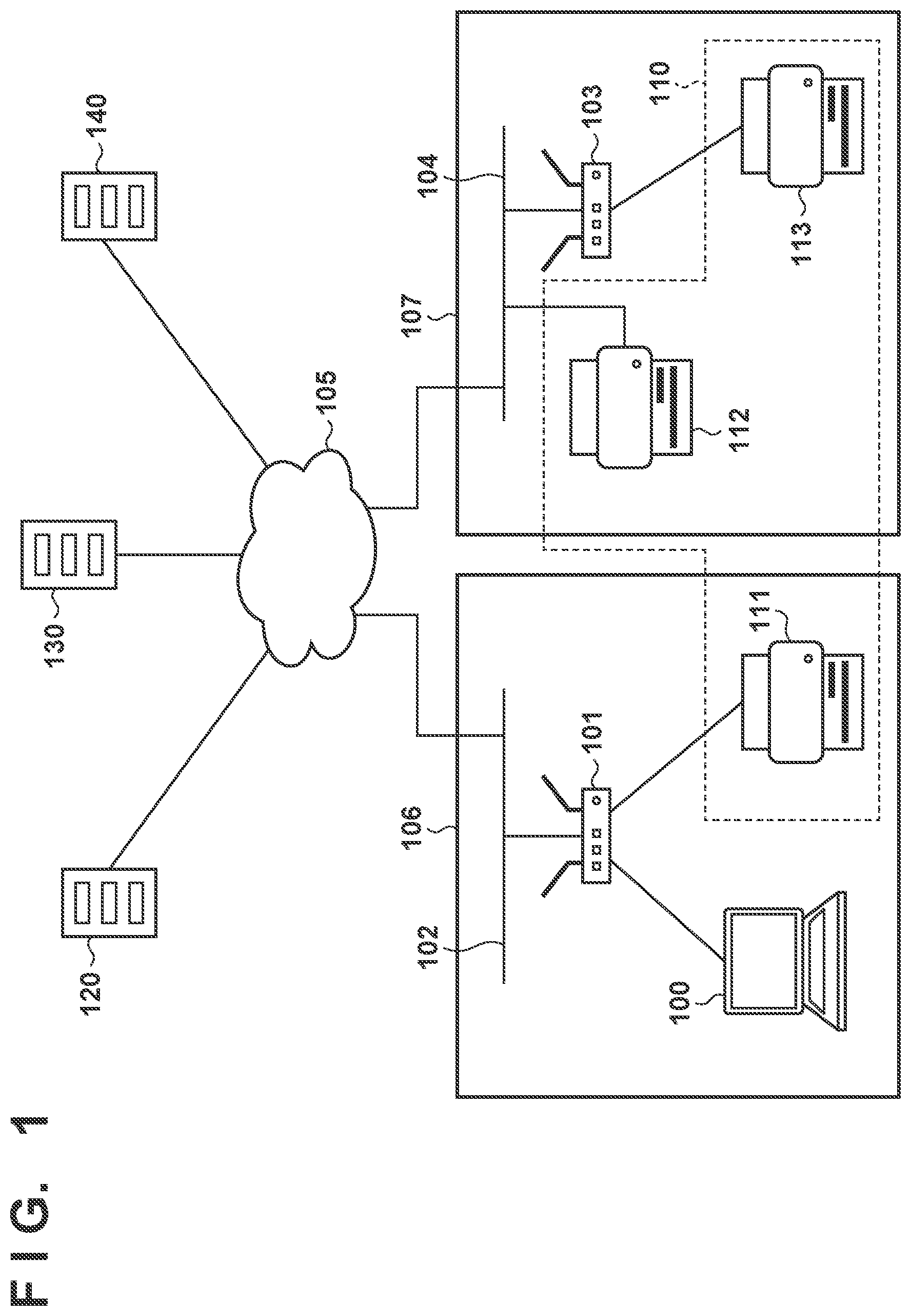 Patent US11847362 — Server, method, and non-transitory computer-readable storage medium storing program — Figure 1