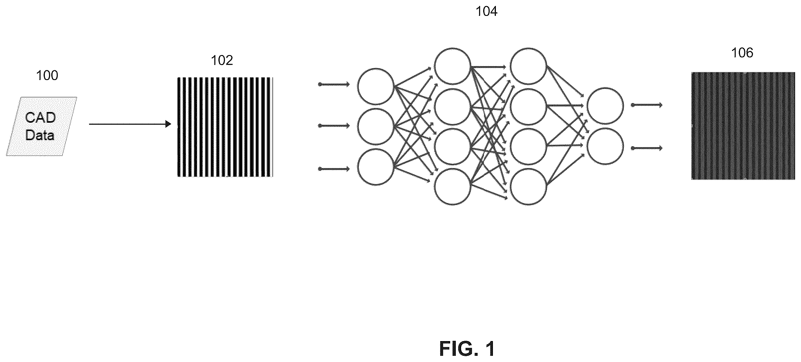Patent US11847400 — Methods and systems for generating shape data for electronic designs — Figure 1