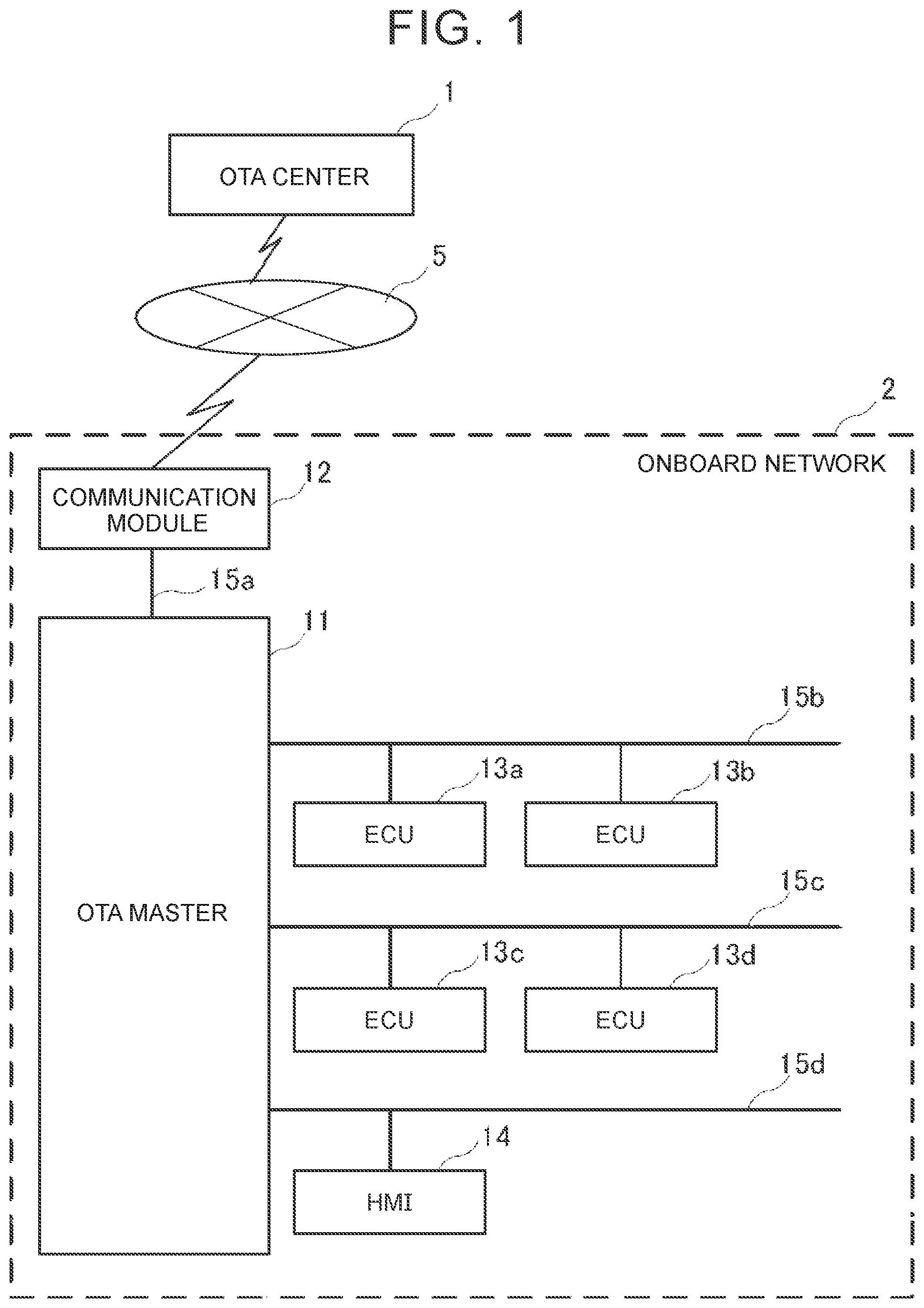 Patent US11847439 — Center, management method, and non-transitory storage medium — Figure 1